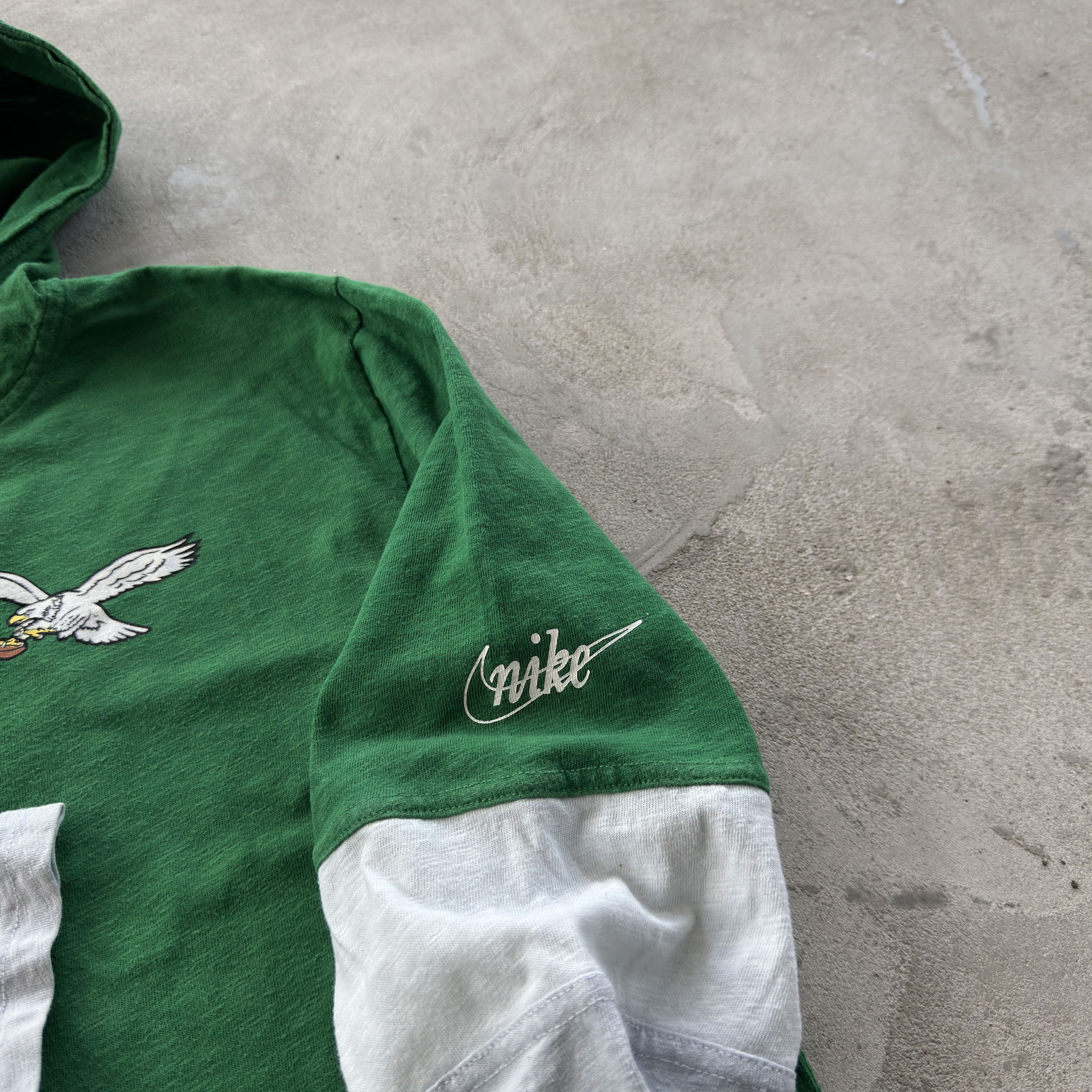 Nike Nike NFL Philadelphia Eagles Layered Hoodie L Size US L / EU 52-54 / 3 - 5 Thumbnail