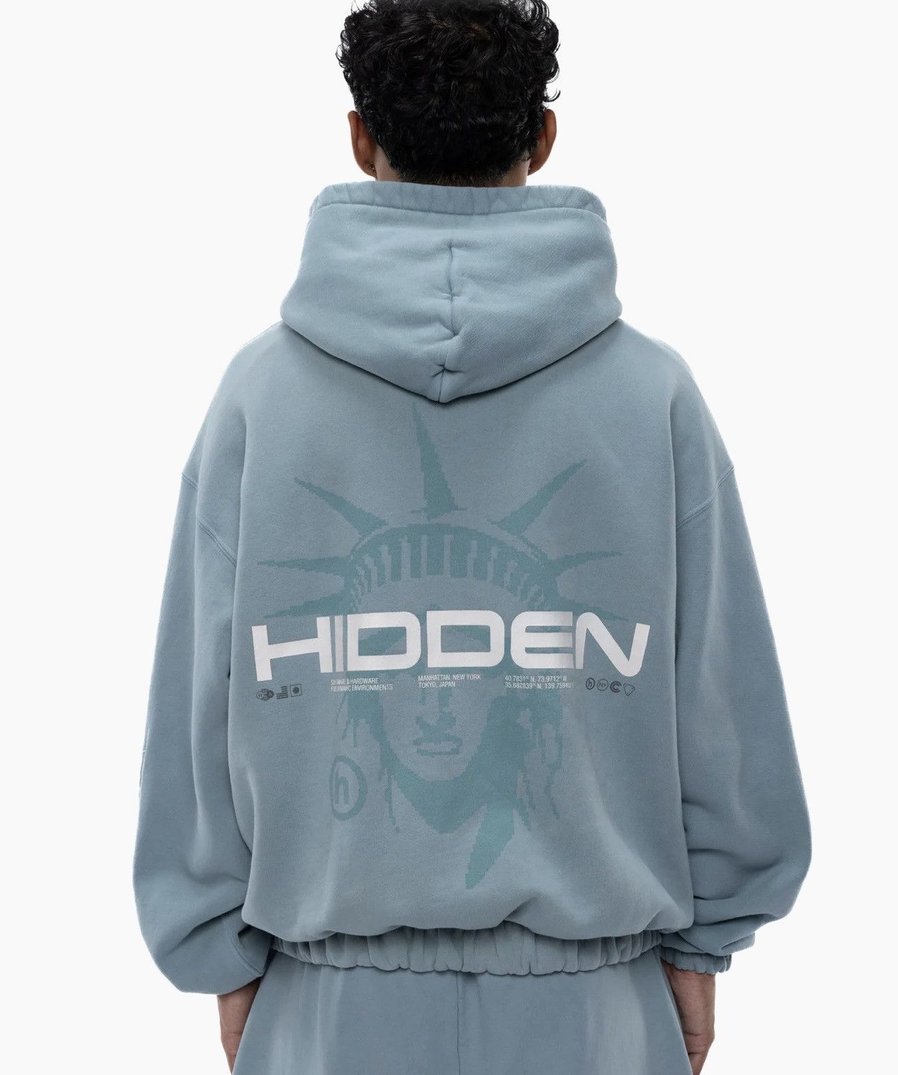 HIDDEN Hidden NY Liberty Zip Reversible Hoodie Size US M / EU 48-50 / 2 - 3 Thumbnail