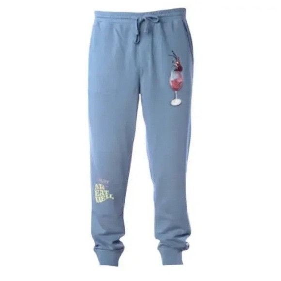 Other Mr. EatWell Wine Glass Sweatpants Size 36" / US 14 / IT 50 - 1 Thumbnail