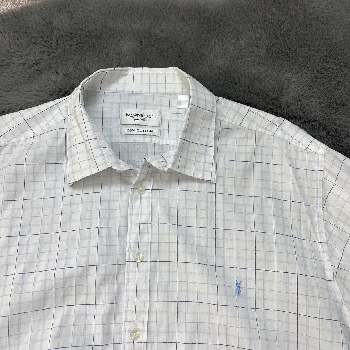 Vintage × Yves Saint Laurent Yves Saint Laurent Shirt Long Sleeve Xl Vintage Size US XL / EU 56 / 4 - 13 Thumbnail