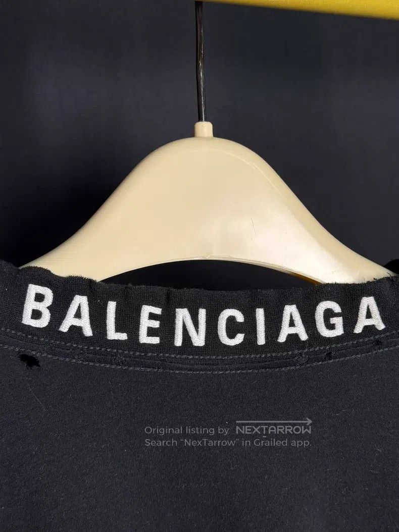 Balenciaga Balenciaga Black Short Sleeve T-Shirt Size US XS / EU 42 / 0 - 3 Thumbnail