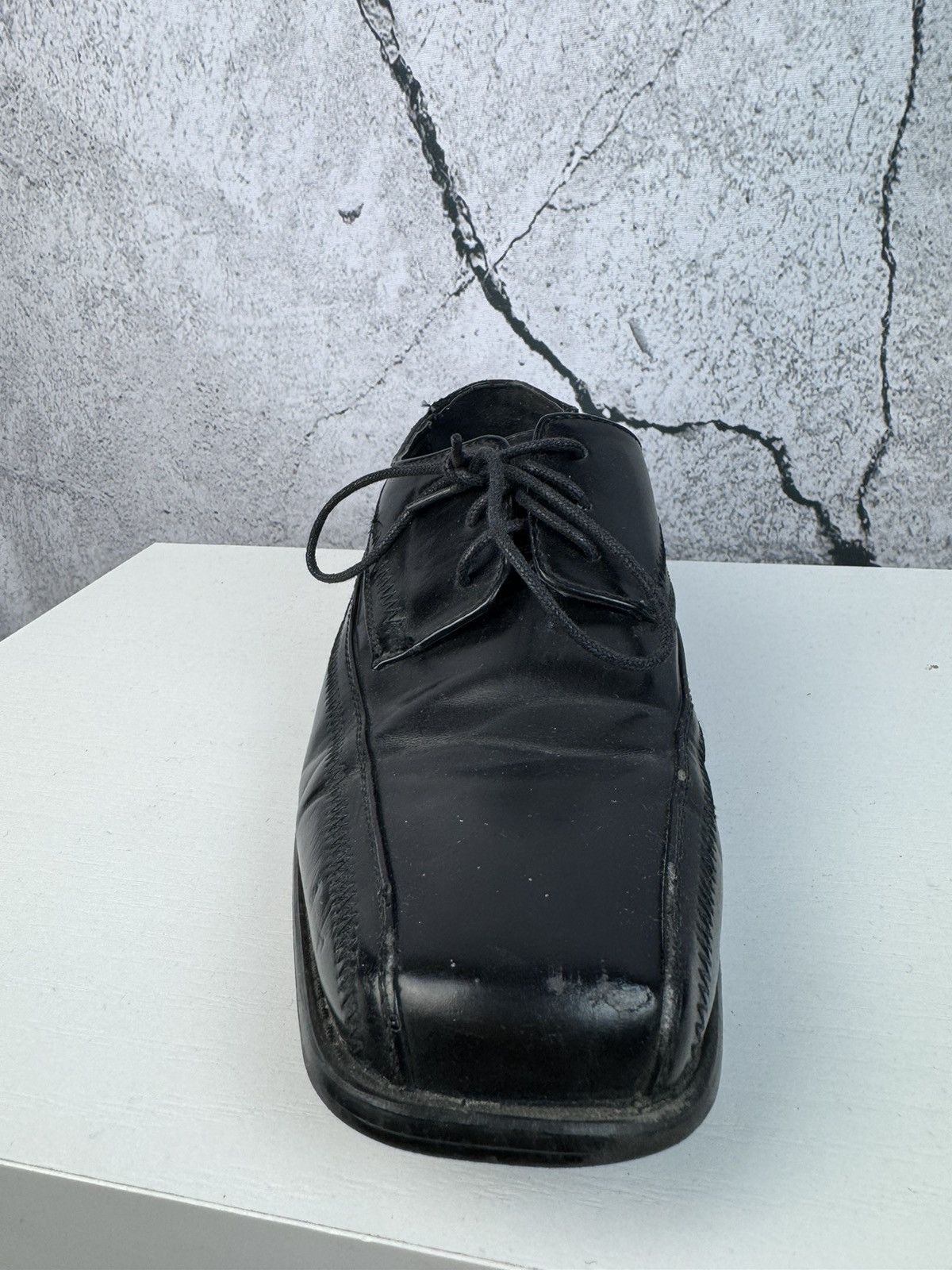 Stacy Adams Black High Quality Leather Loafers Vintage Y2k Italy Hype Size US 7 / EU 40 - 8 Thumbnail