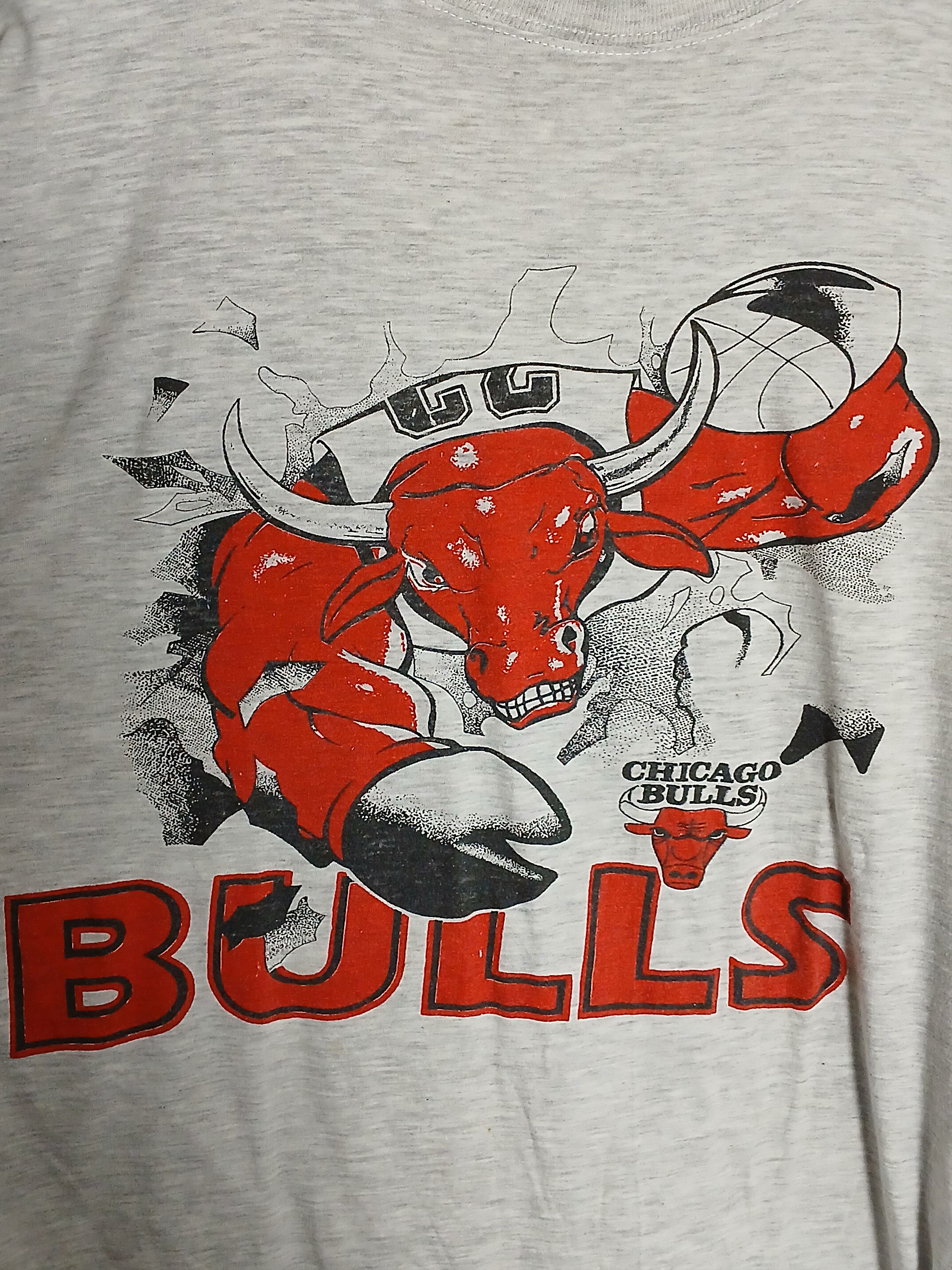 NBA × Vintage Vintage NBA Chicago Bulls T-Shirt Size US XL / EU 56 / 4 - 3 Thumbnail