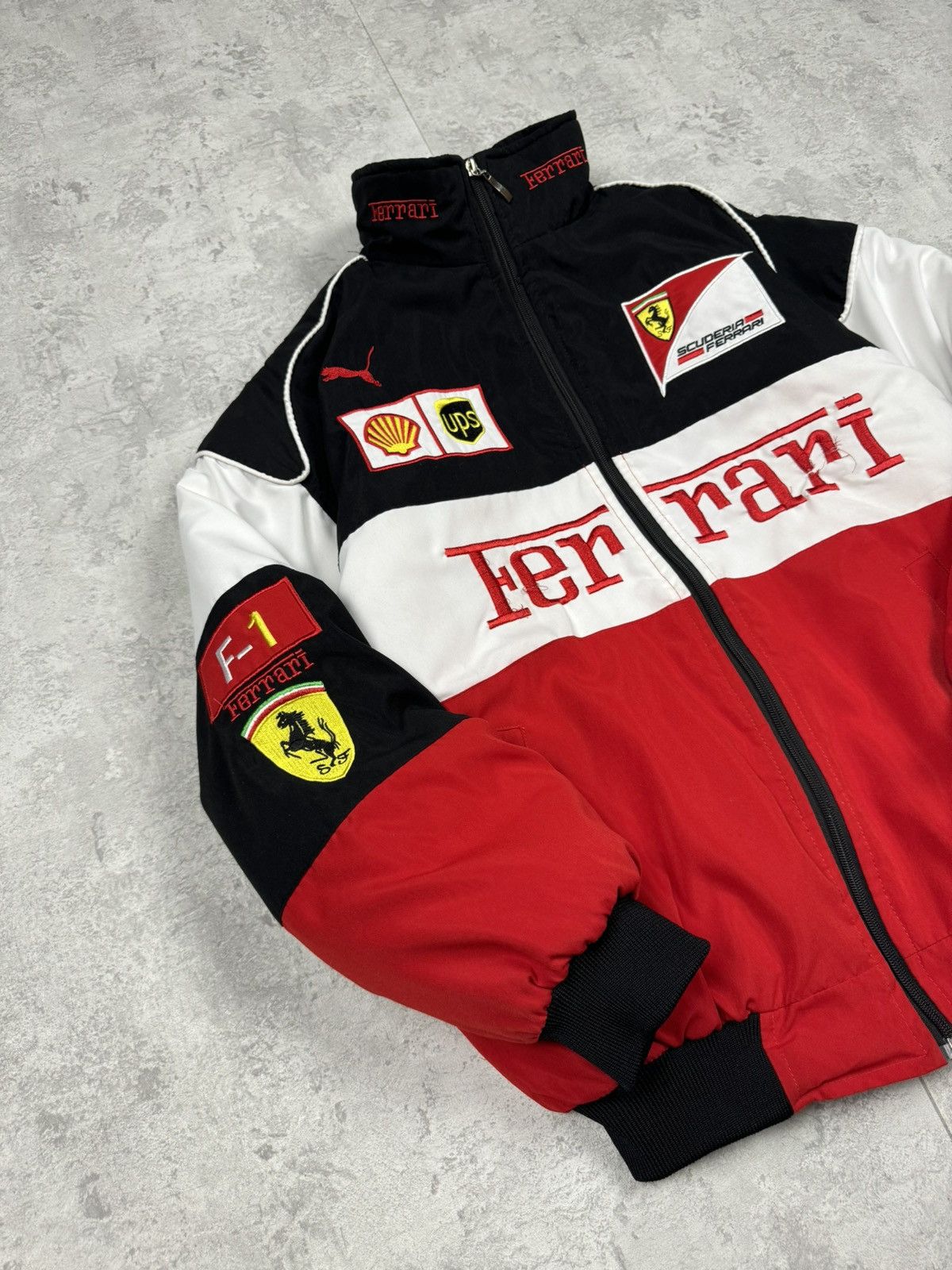 Ferrari Ferrari F1 Racing Moto Jacket Size M Size US M / EU 48-50 / 2 - 2 Thumbnail