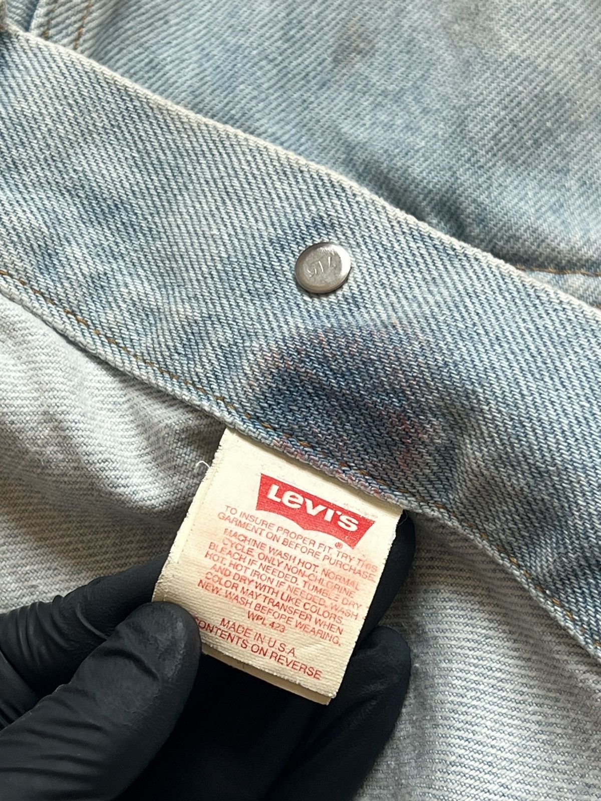 Levi's Levi's 70505 Type III Denim Jacket Made In Usa Size US M / EU 48-50 / 2 - 6 Thumbnail
