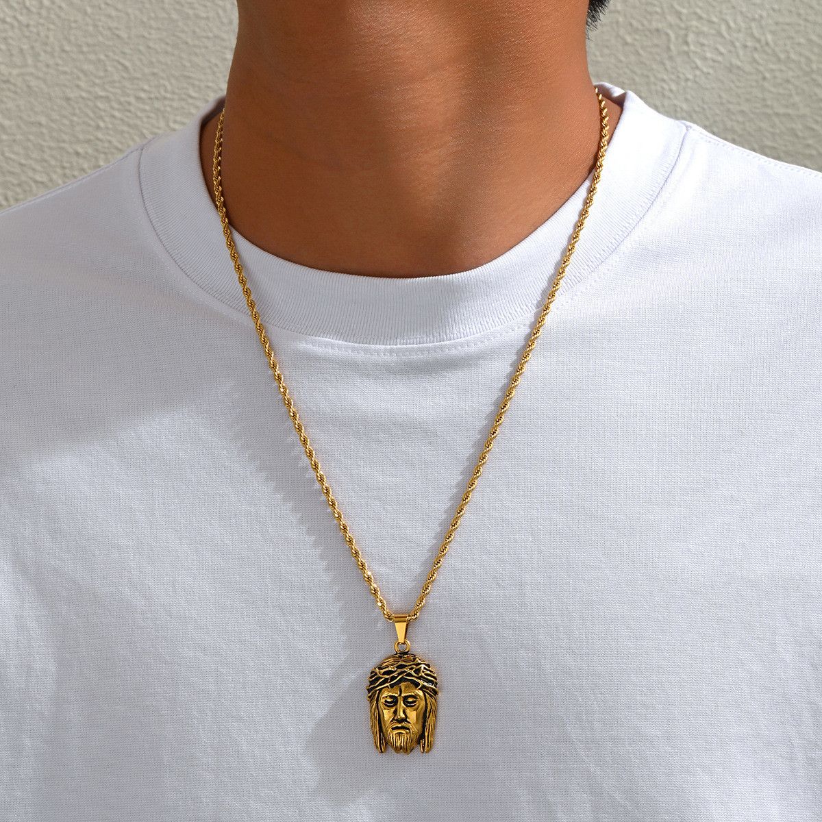 Japanese Brand Titanium Steel Face Chain Size ONE SIZE - 2 Thumbnail