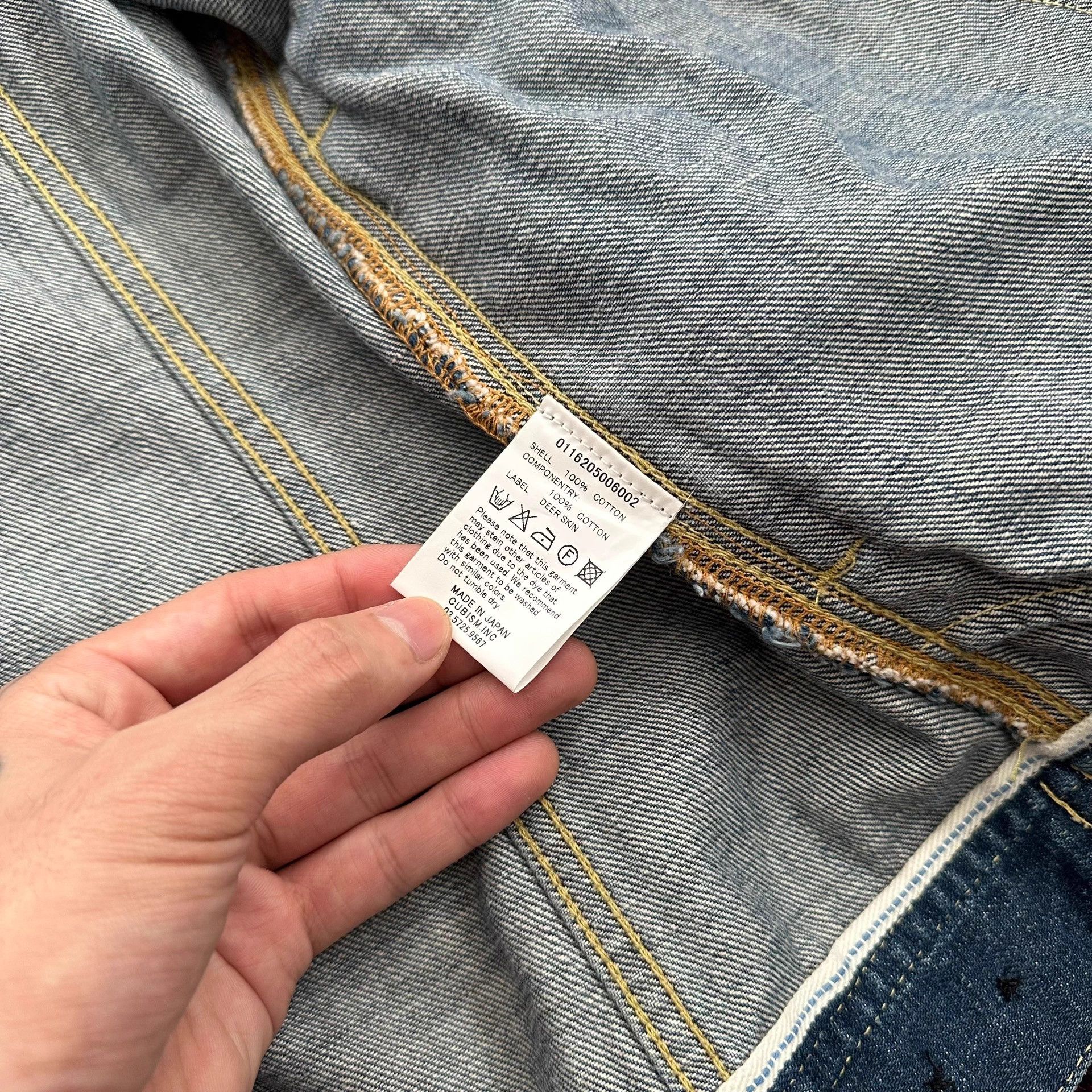 Visvim visvim 16aw 104 101 denim jacket size 2 natural indigo Size US M / EU 48-50 / 2 - 8 Thumbnail