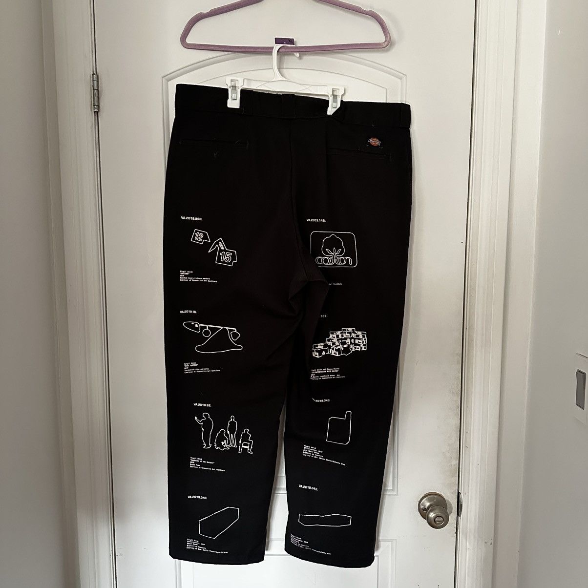 Virgil Abloh Virgil Abloh FOS Brooklyn Museum Registrar Dickies Pants Size US 42 / EU 58 - 2 Thumbnail