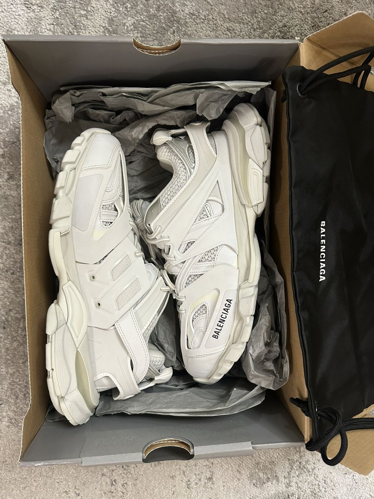Balenciaga Balenciaga Track White Size US 11 / EU 44 - 2 Thumbnail