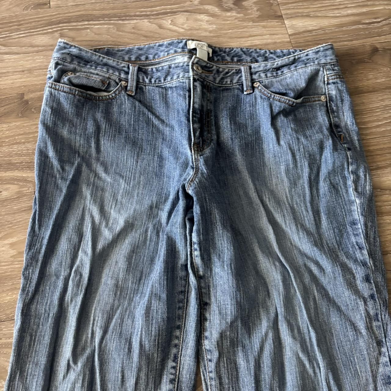 Vintage Crazy Vintage Y2K/2000s Grunge Dark Wash Skater Baggy Denim Jeans! 36x32 Size US 36 / EU 52 - 5 Thumbnail