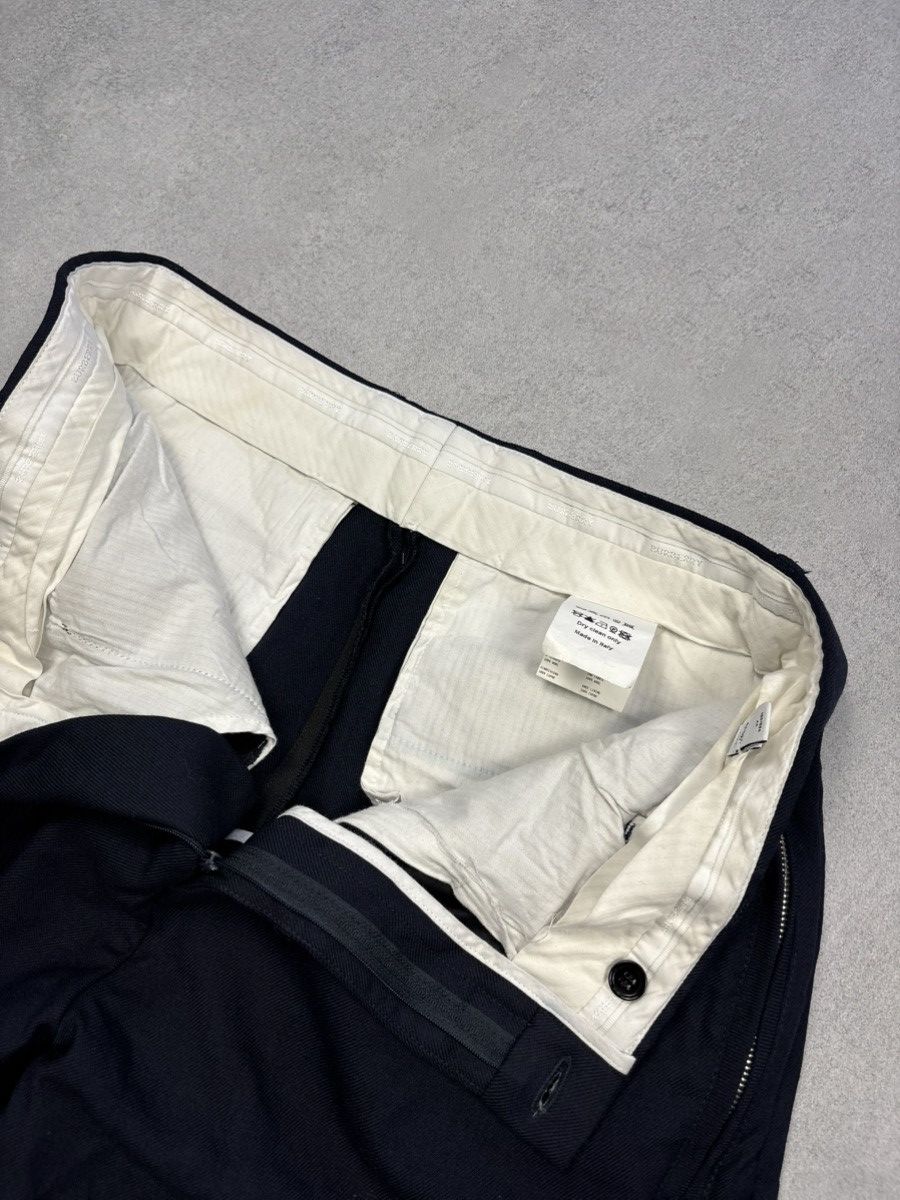 Burberry Burberry Avant-Garde Wool Trousers Curved Pockets Raw Hem 50 Size US 34 / EU 50 - 12 Thumbnail