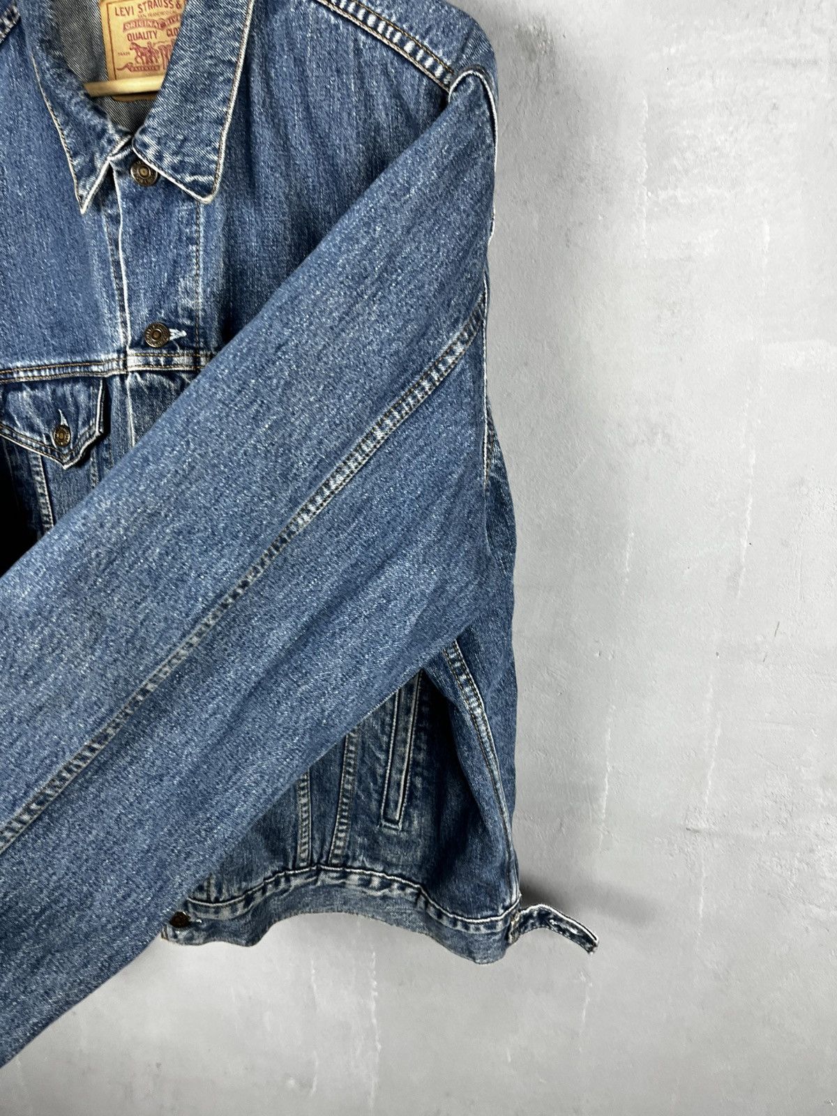 Levi's Levis denim jacket vintage 90s western style Size US XXL / EU 58 / 5 - 7 Thumbnail
