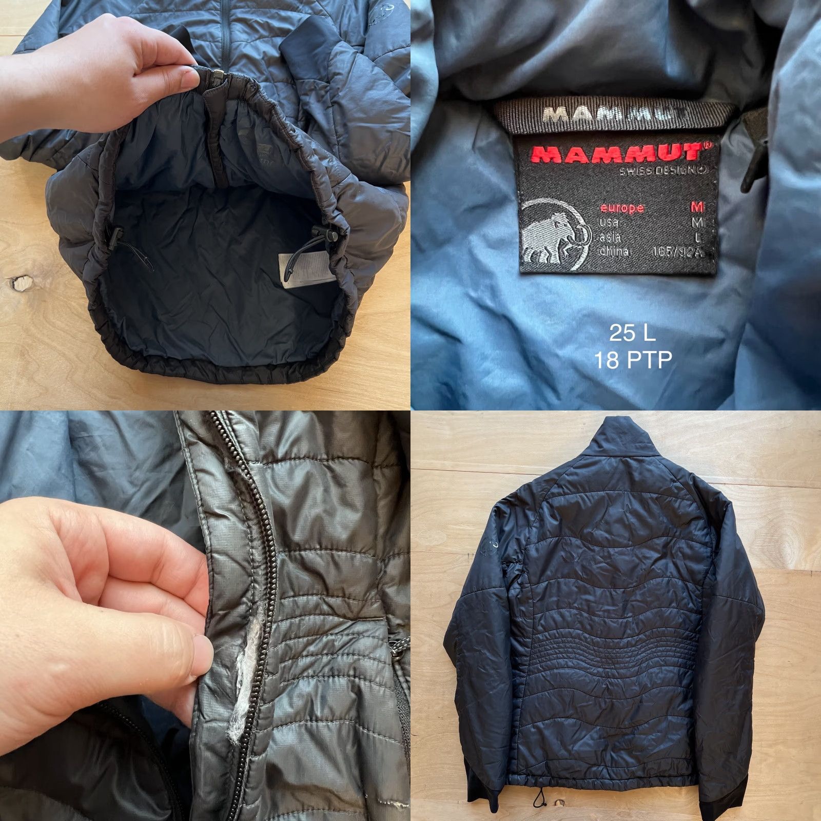 Mammut Mammut Kinnerly Jacket Women's M Black Full Zip Softshell Insulated Outerwear Size M / US 6-8 / IT 42-44 - 8 Thumbnail