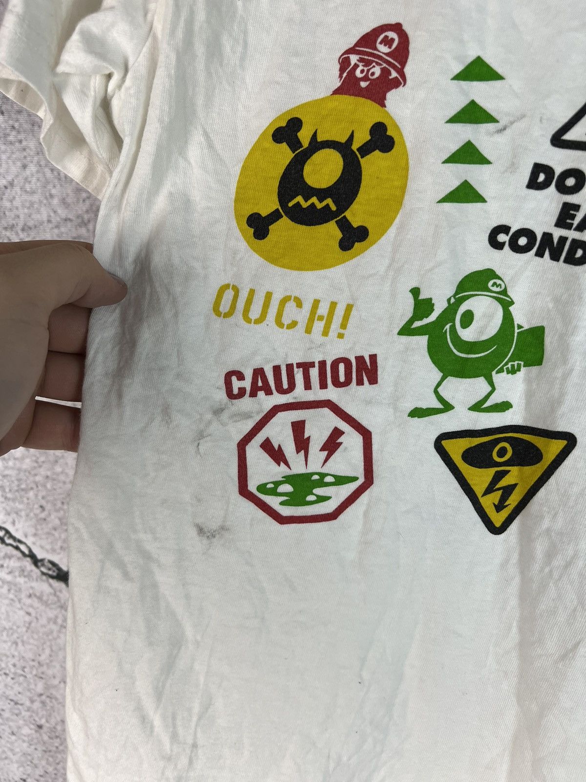 Disney VINTAGE MONSTER INC. 'MIKE WAZOWSKI' TEE Size US S / EU 44-46 / 1 - 4 Thumbnail