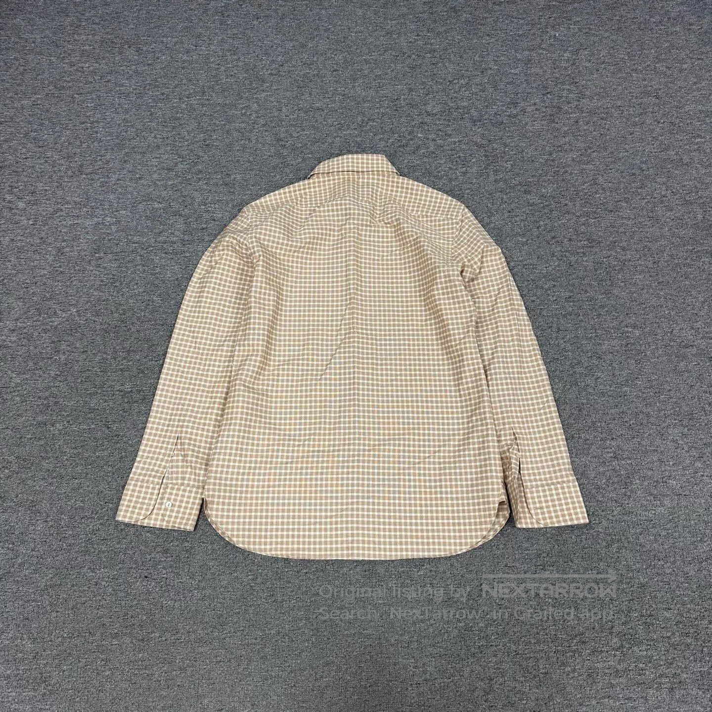 Gucci gucci embroidered checkered shirt with logo. Size US L / EU 52-54 / 3 - 2 Thumbnail