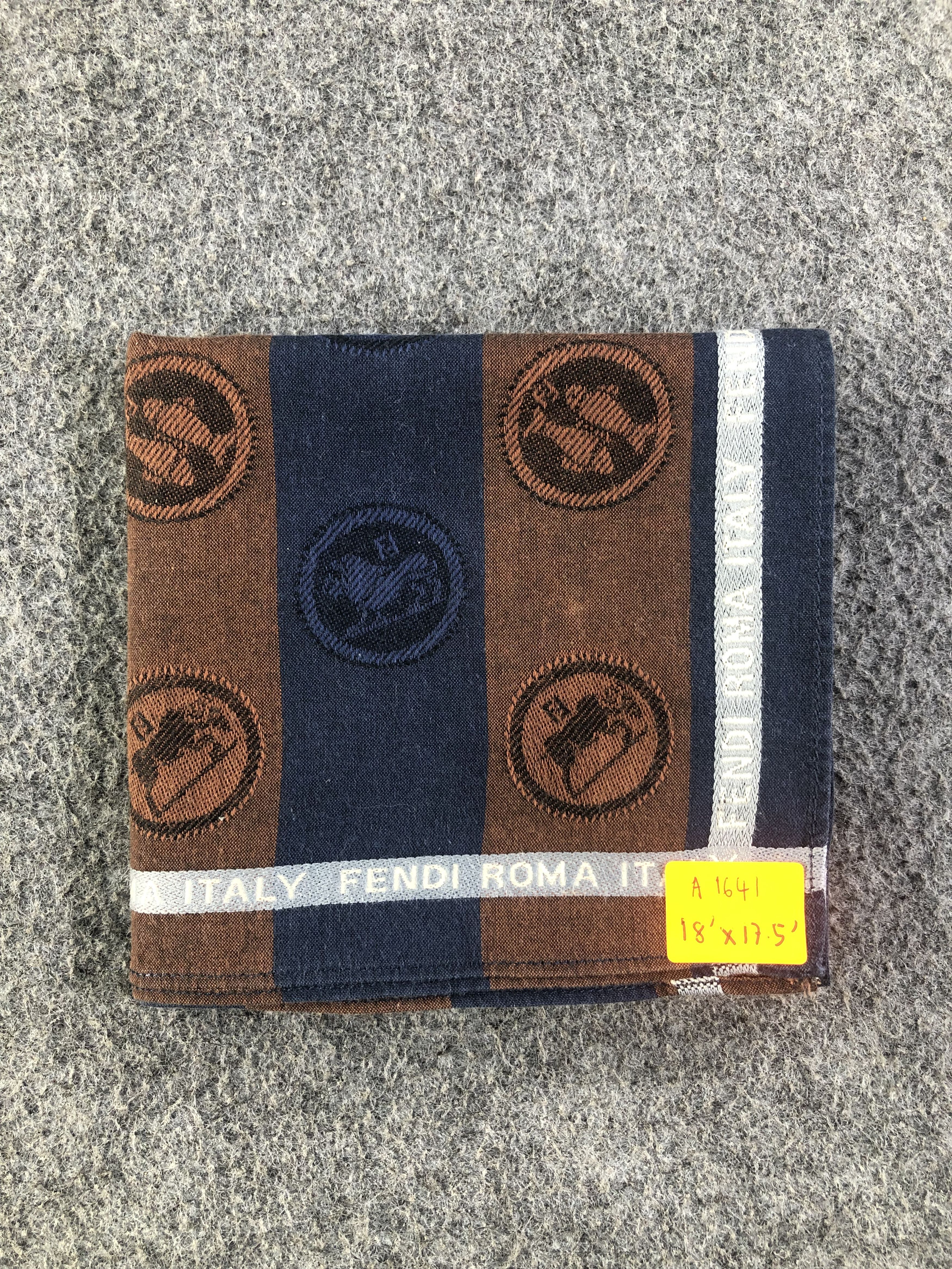 Vintage Fendi Handkerchief / Bandana / Neckerchief A1641 Size ONE SIZE - 7 Thumbnail