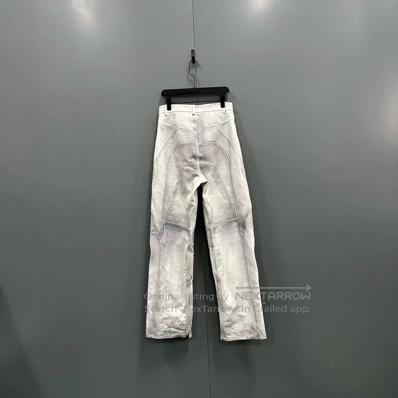Balenciaga Balenciaga size XS Retro Washed Leather Pants in XS Size US 27 - 2 Thumbnail