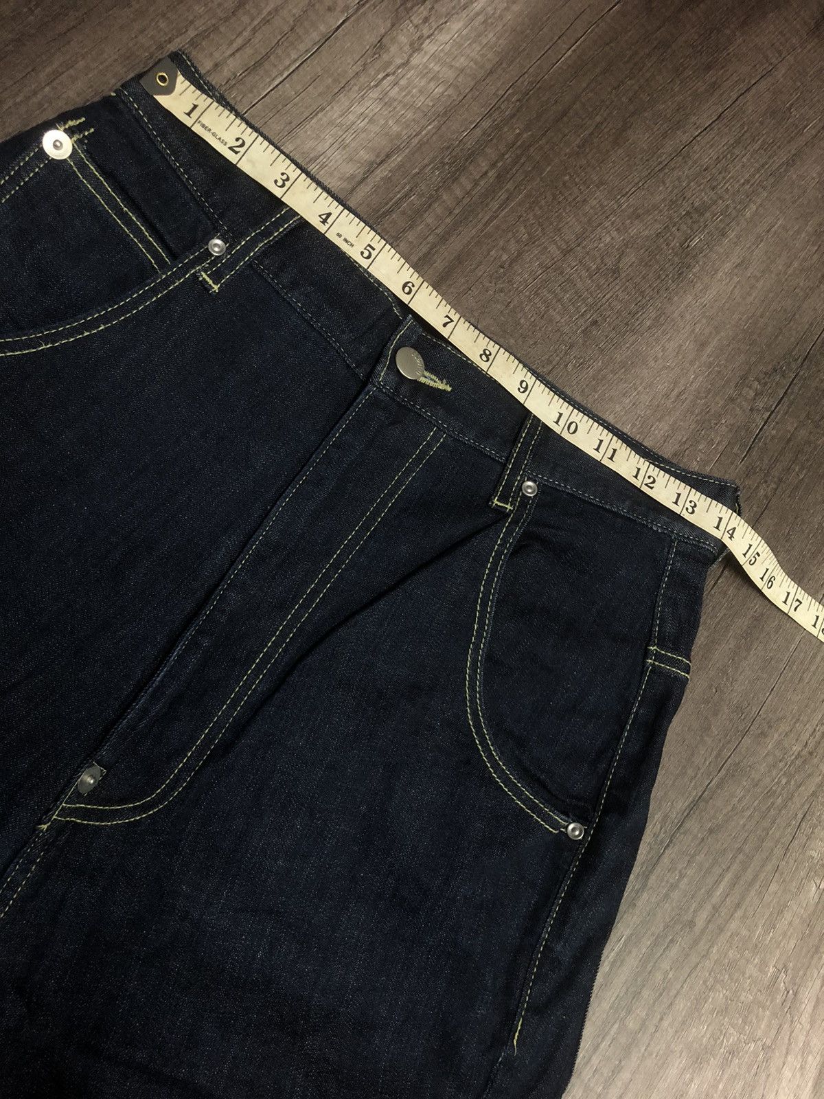 Issey Miyake × Ne-Net × Vintage Ne-net Issey Miyake Denim Jeans Japanese Designer Size 28" / US 6 / IT 42 - 19 Thumbnail