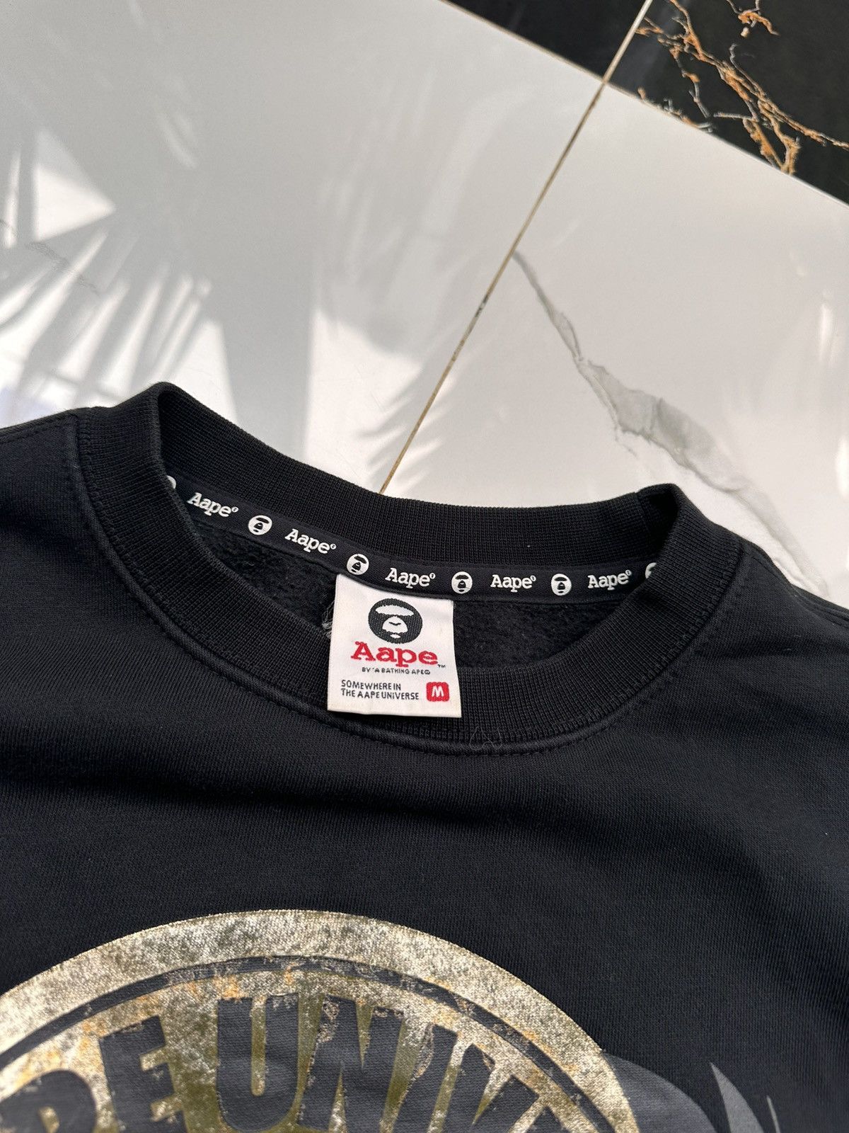 Aape × Vintage AAPE X DRAGONBALL VINTAGE BIG LOGO STREETWEAR SWEATSHIRT Size US M / EU 48-50 / 2 - 7 Thumbnail
