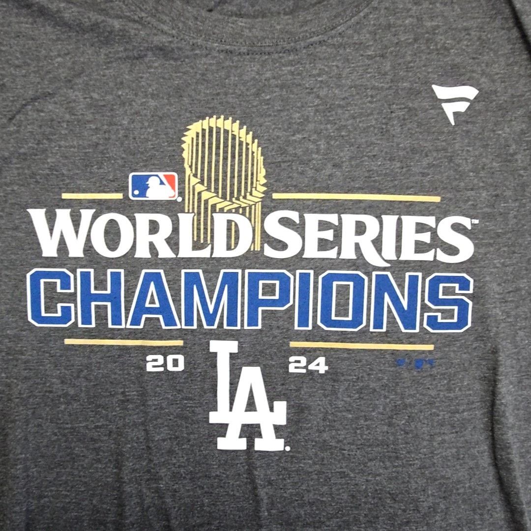 Other World Series Champions Shirt LA Dodgers Gray L Tee 2024 Size US L / EU 52-54 / 3 - 2 Thumbnail