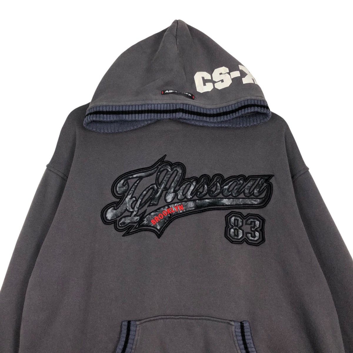 Japanese Brand AB tech Sport Hoodie Squadron Airforce Sweater Jacket Large Size US L / EU 52-54 / 3 - 2 Thumbnail