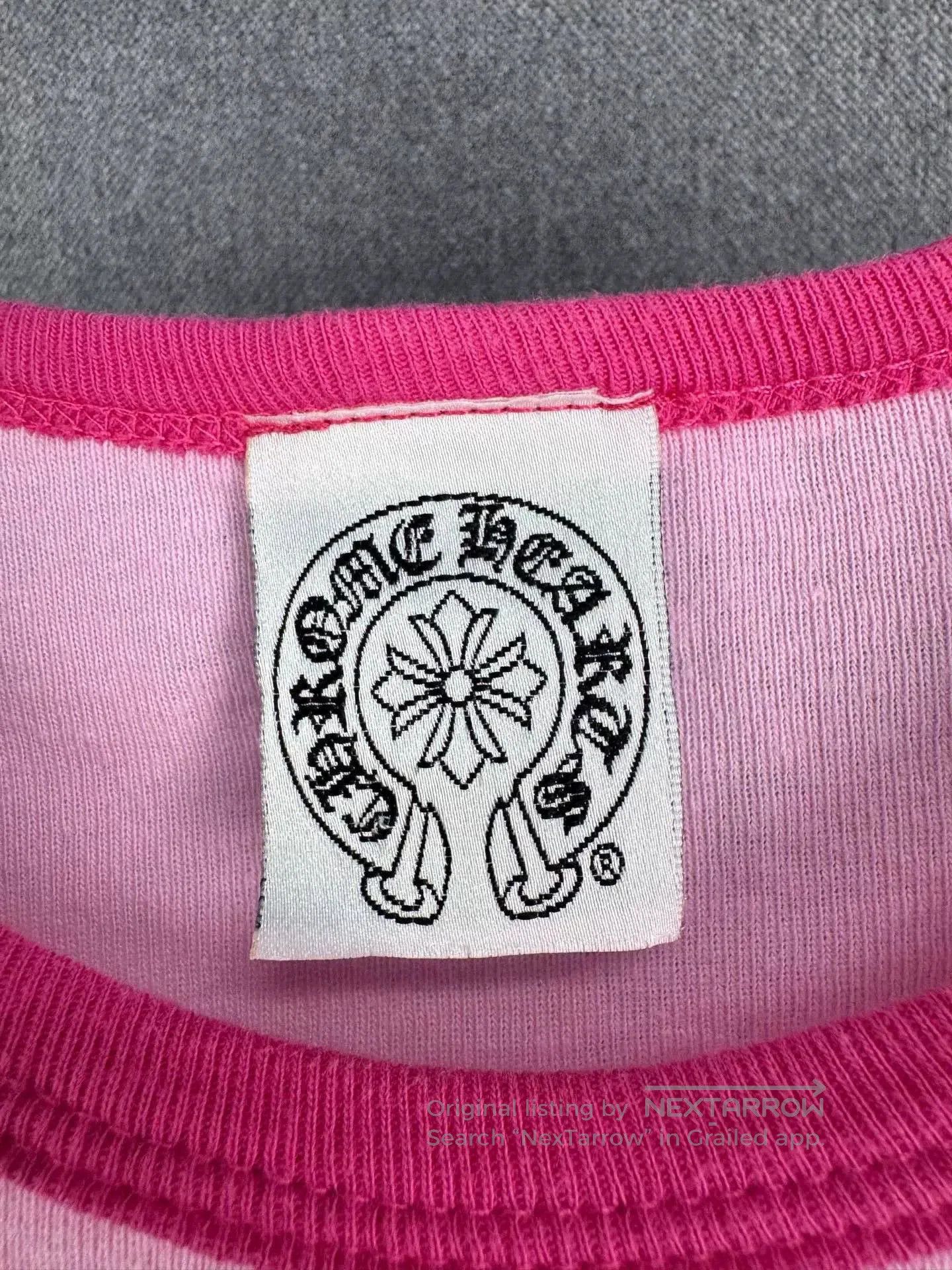 Chrome Hearts chrome hearts pink cross short sleeve top. Size M / US 6-8 / IT 42-44 - 4 Thumbnail
