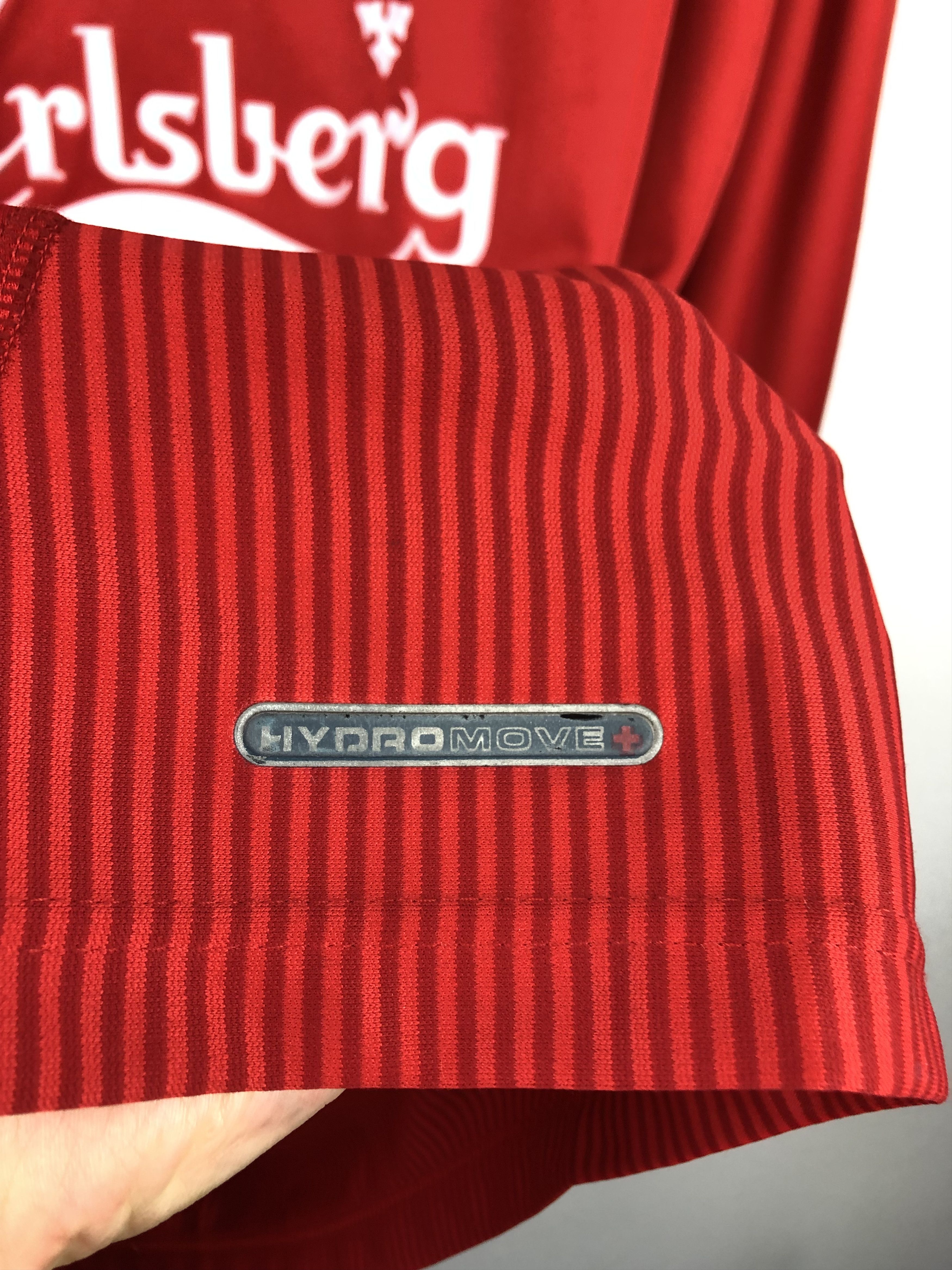 Vintage Liverpool shirt 2002 Soccer Long Sleeve #9 Fowler Jersey Size US XL / EU 56 / 4 - 7 Thumbnail