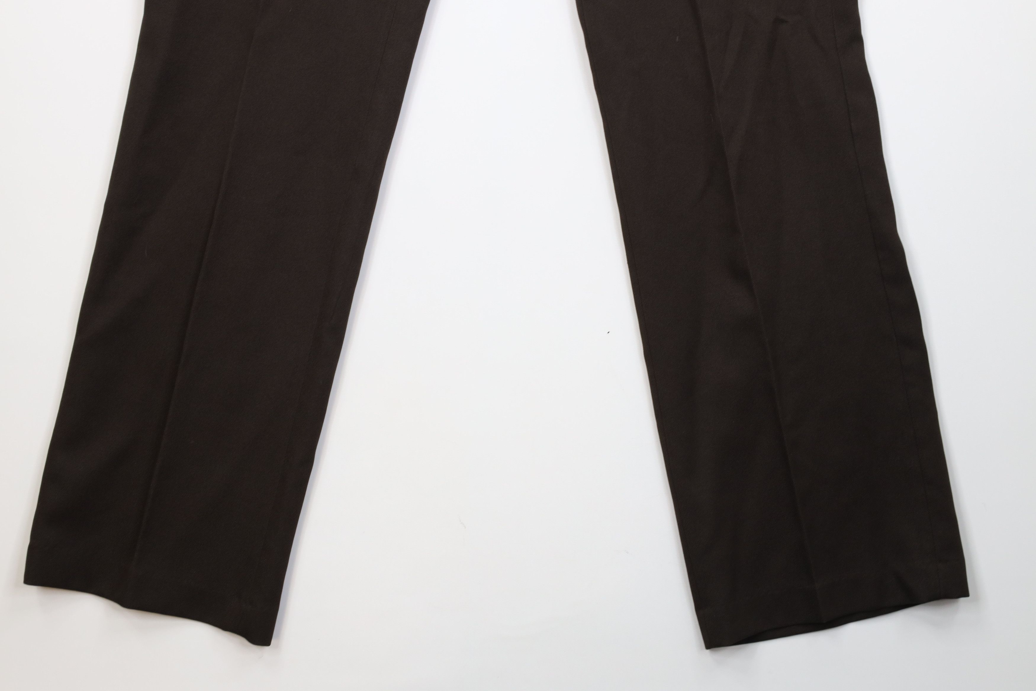Vintage Vintage 70s Streetwear Flared Wide Leg Chino Pants Brown USA Size US 34 / EU 50 - 5 Thumbnail