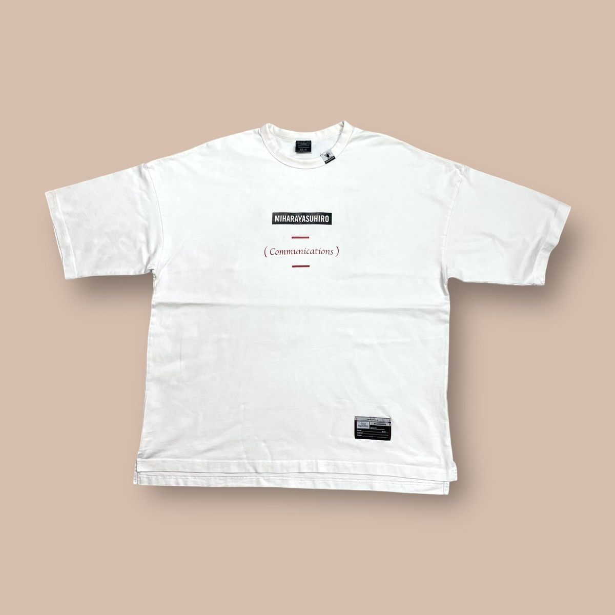 GU × Maison MIHARA YASUHIRO GU & MIHARA YASUHIRO collaborate "Good Inspiration" Tee Size US XL / EU 56 / 4 - 1 Thumbnail