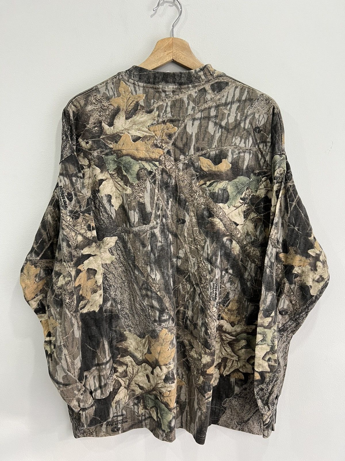 Vintage Vintage Real Tree Camo Longsleeve Shirt mossy oaks crewneck Size US XL / EU 56 / 4 - 2 Thumbnail