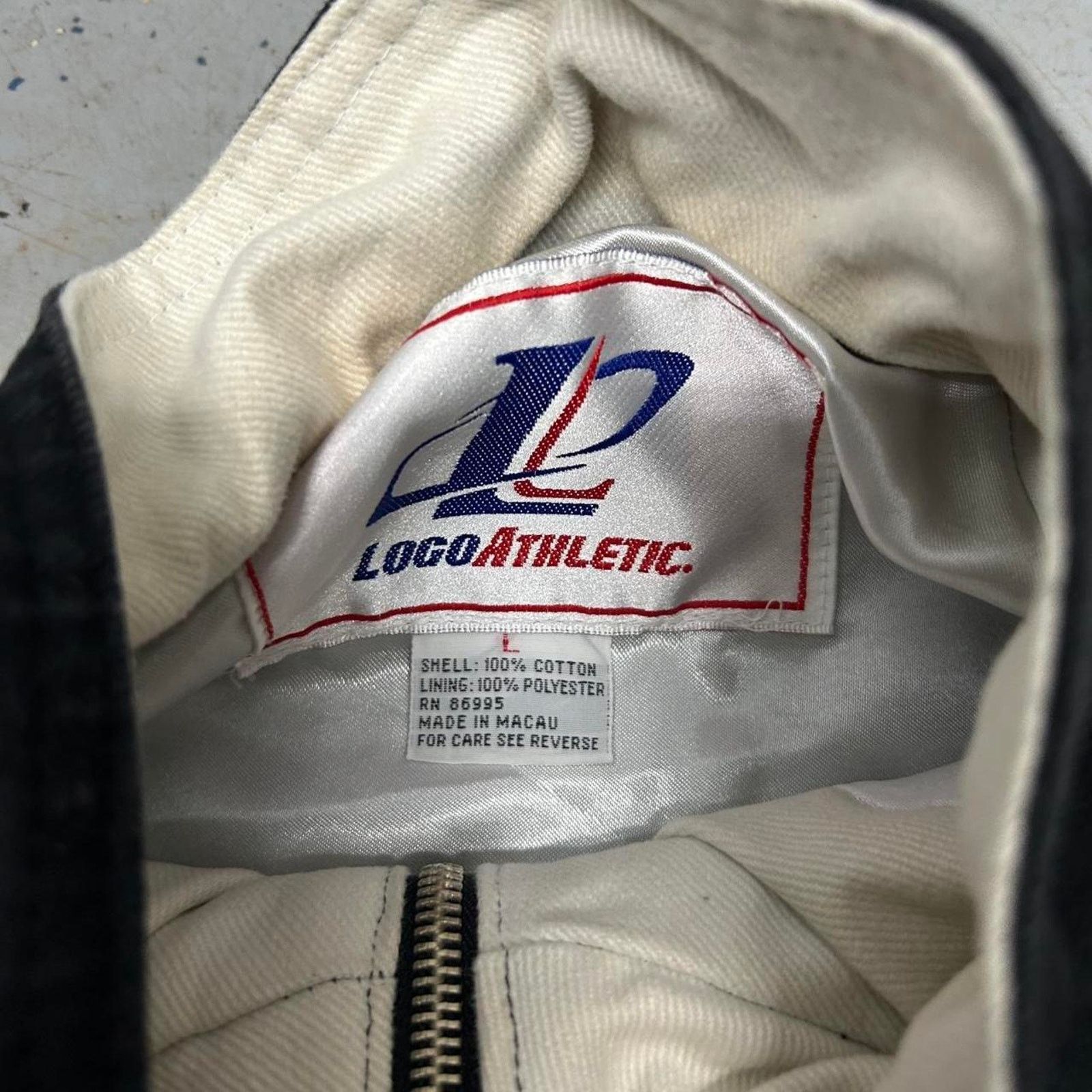 Logo Athletic VTG Jeff Burton Racing NASCAR jacket Size US L / EU 52-54 / 3 - 5 Thumbnail