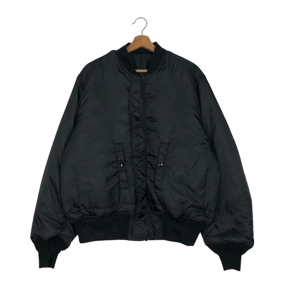 Alpha Industries 🔥VINTAGE MA1 BOMBER JACKET ALPHA INDUSTRIES Size US L / EU 52-54 / 3 - 3 Thumbnail