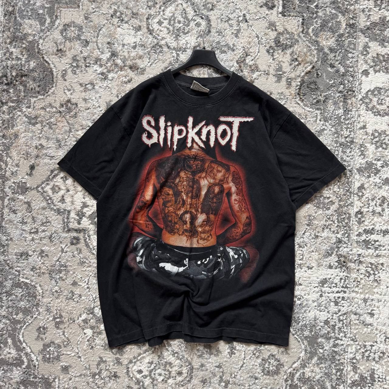 Band Tees Slipknot Vintage Rare All Over Punk T-shirt Size US XL / EU 56 / 4 - 1 Thumbnail