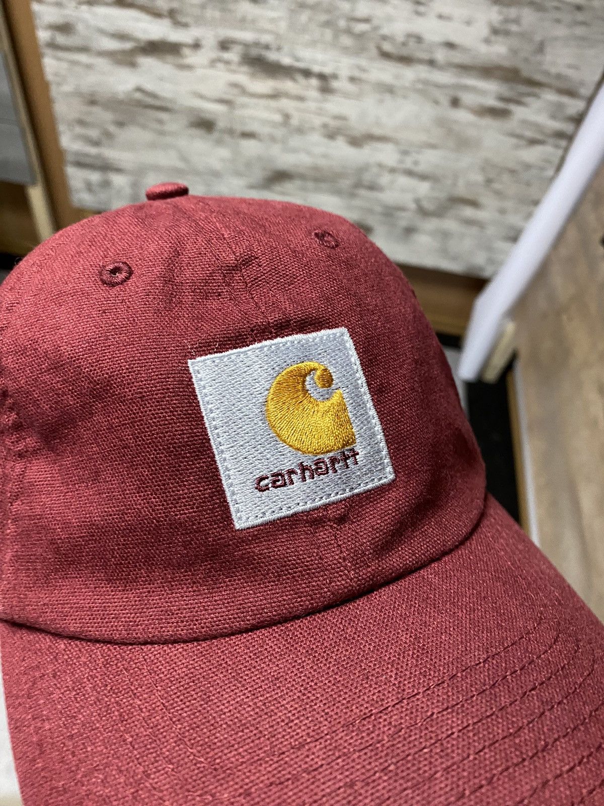 Carhartt Vintage Carhartt Fitted Cap No Closure One Size Hat Size ONE SIZE - 2 Thumbnail
