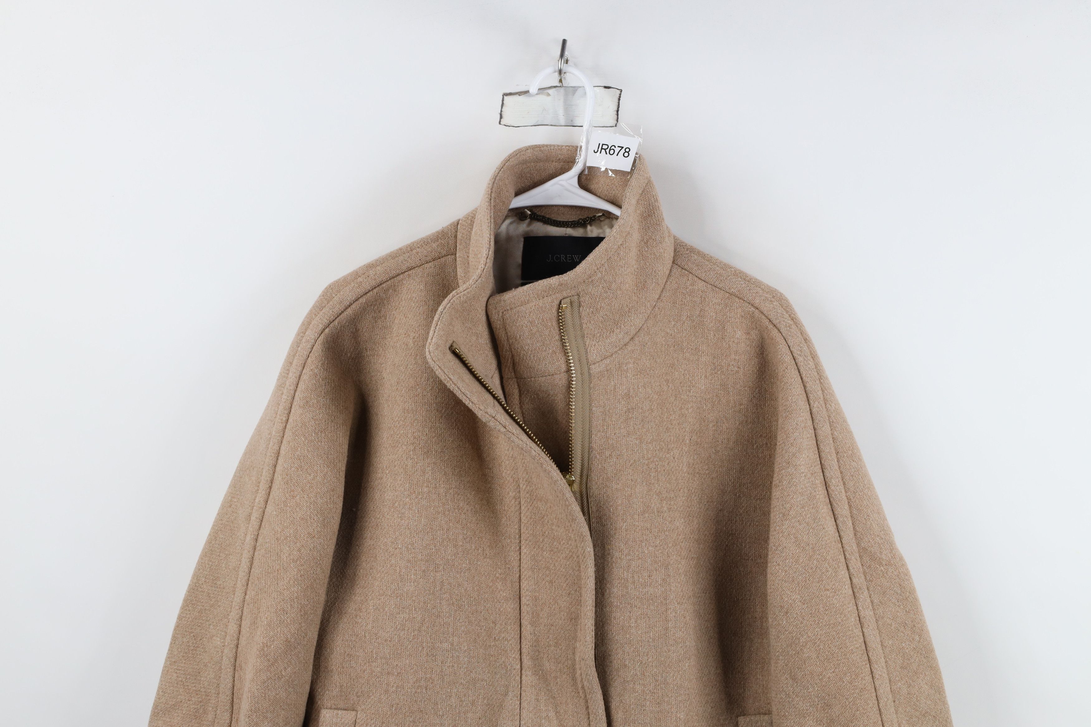 J.Crew J Crew Cloth Nello Gori Cocoon Wool Coat Jacket Beige Size XL / US 12-14 / IT 48-50 - 2 Thumbnail