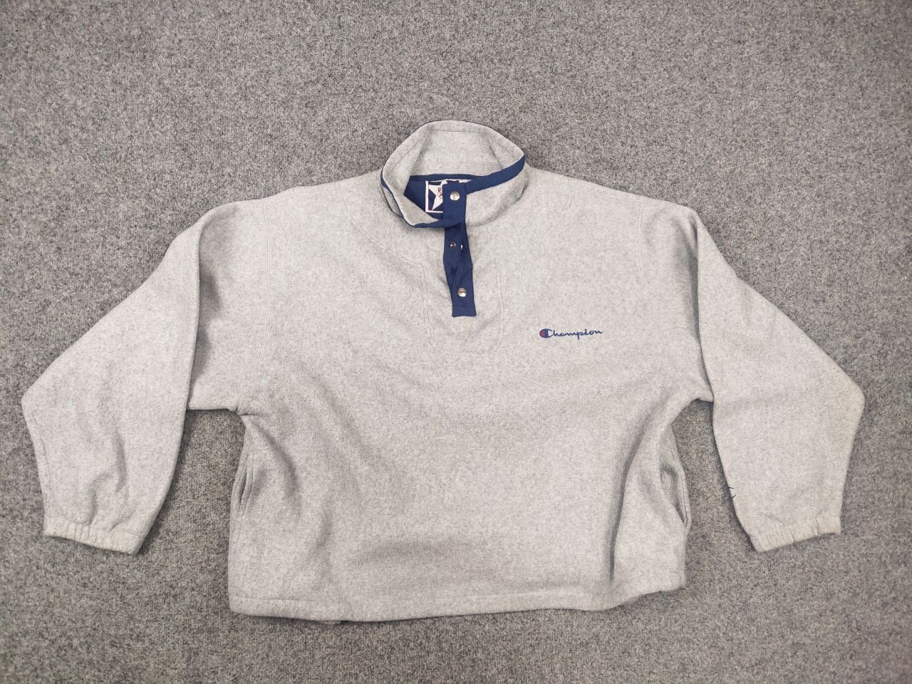 Champion Vintage 94's Champion Olympic USA logo Pullover Gray Fleece Size US XL / EU 56 / 4 - 6 Thumbnail