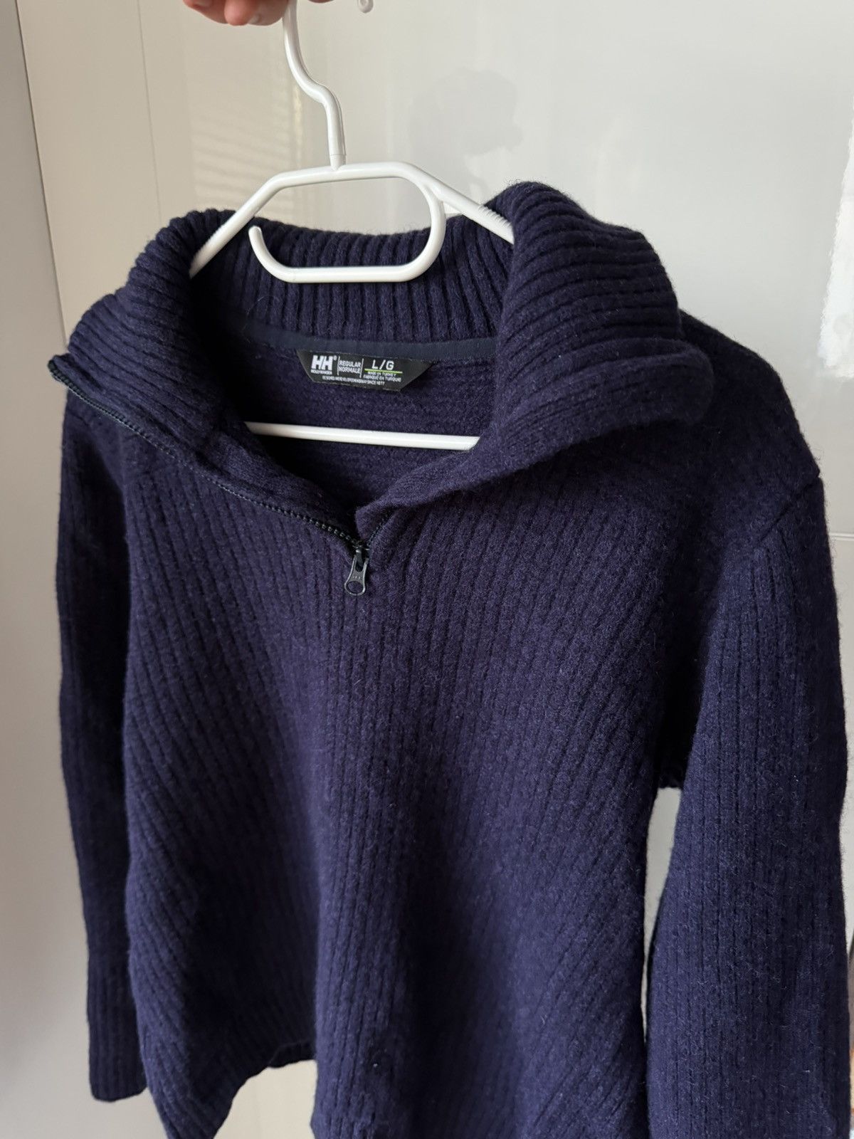 Helly Hansen Helly Hansen 100% Wool Lambs Regular Sweater Size L / US 10 / IT 46 - 8 Thumbnail