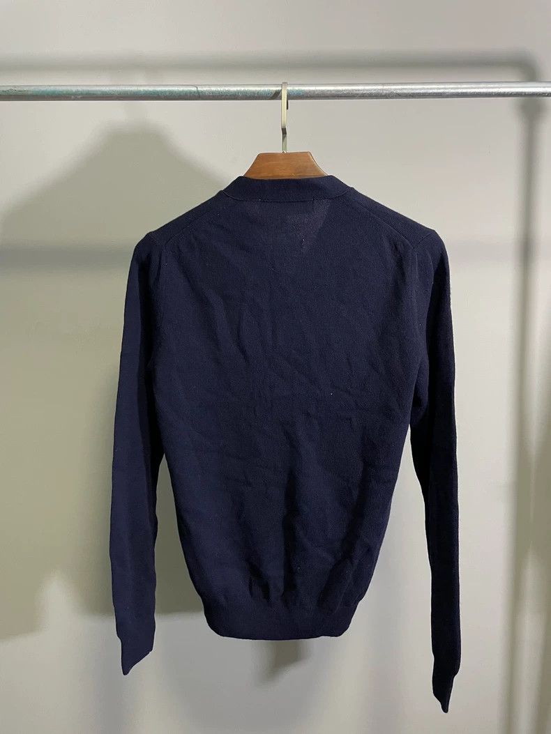 Comme des Garcons Comme Des Garcons Red Heart Black Cardigan Sweater Size M / US 6-8 / IT 42-44 - 6 Thumbnail
