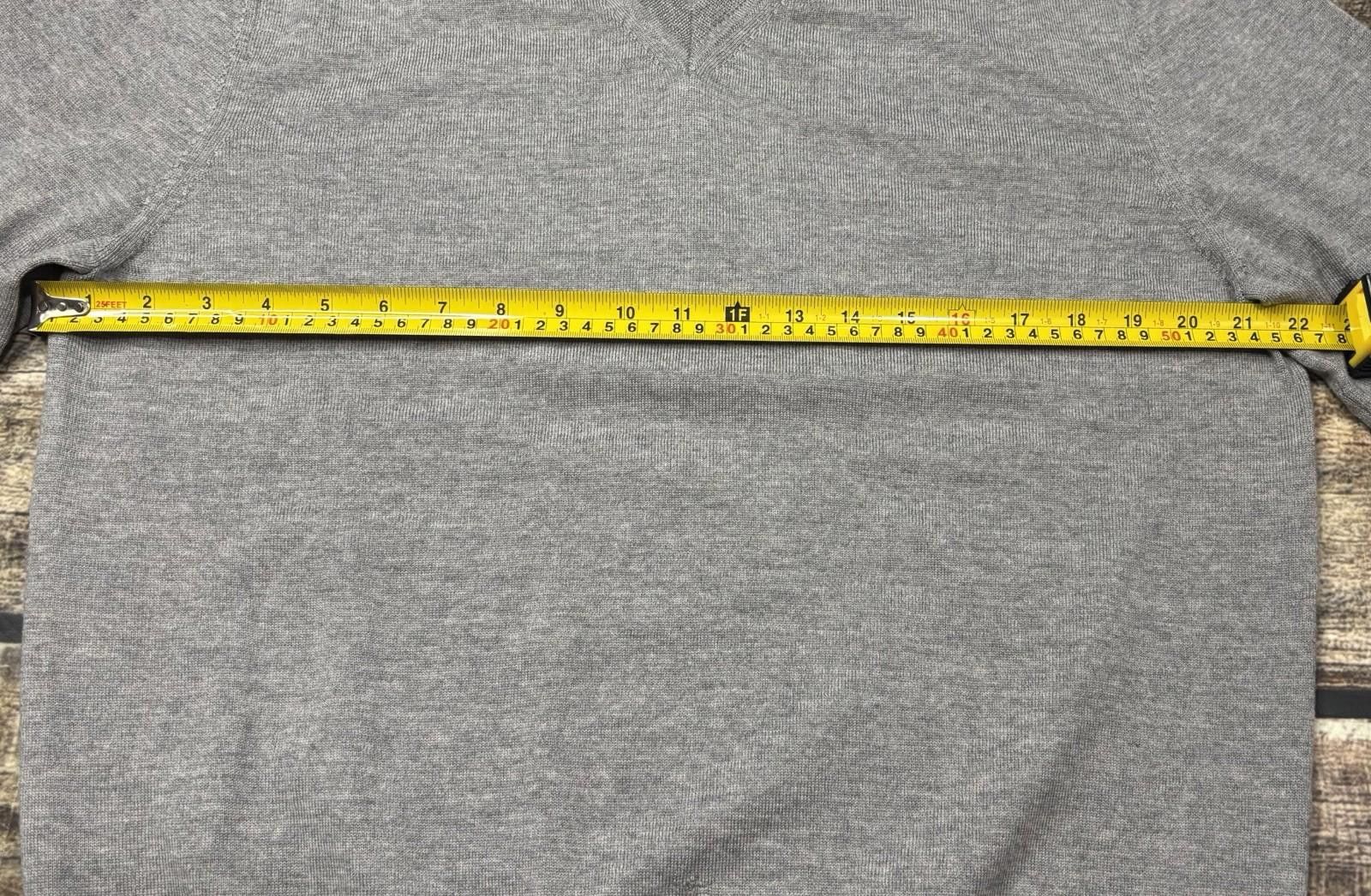 Bloomingdale's The Mens Store Bloomingdales Sweater Mens Large Merino Wool Size US L / EU 52-54 / 3 - 10 Thumbnail
