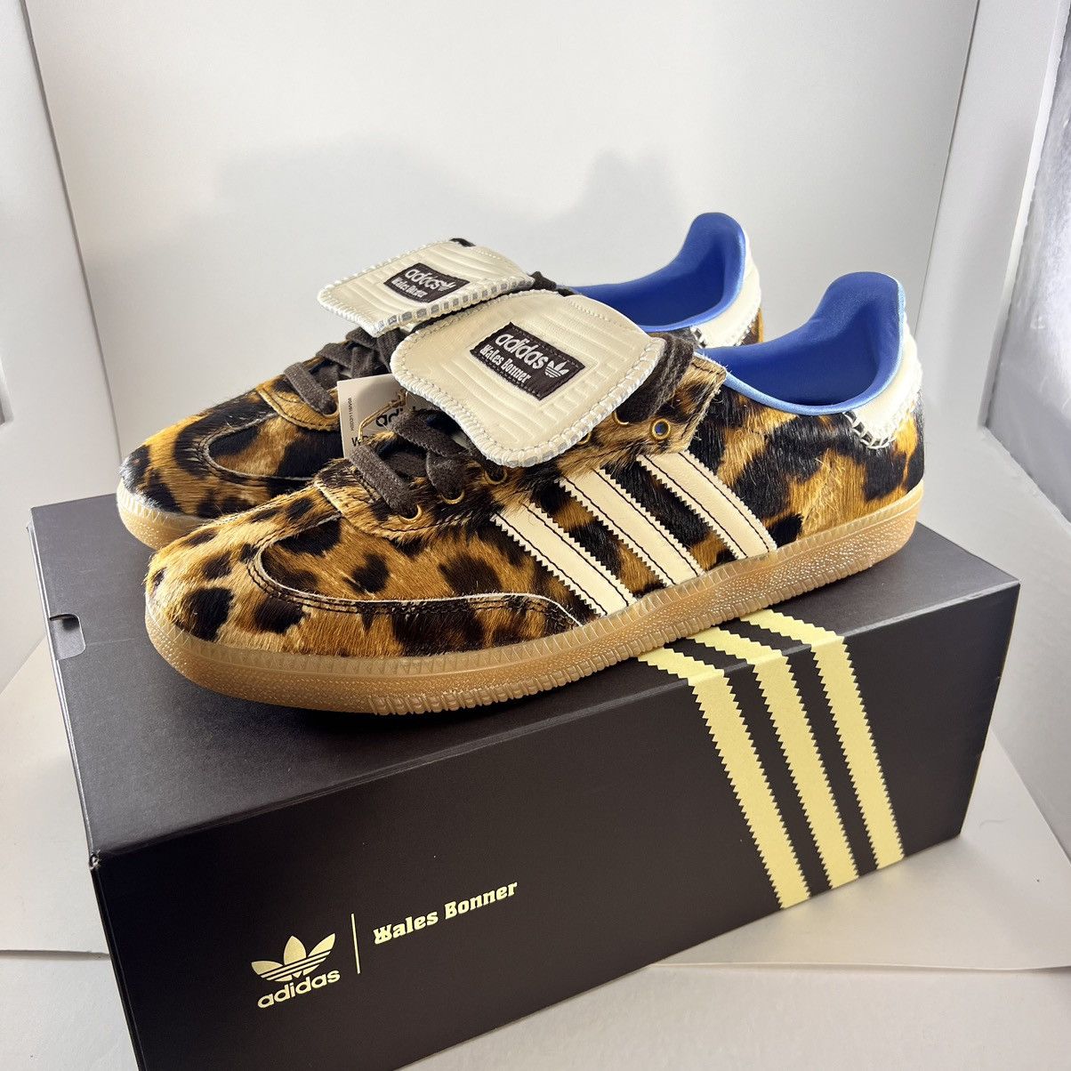 Adidas Adidas Wales Bonner Samba Pony Hair Leopard | Grailed