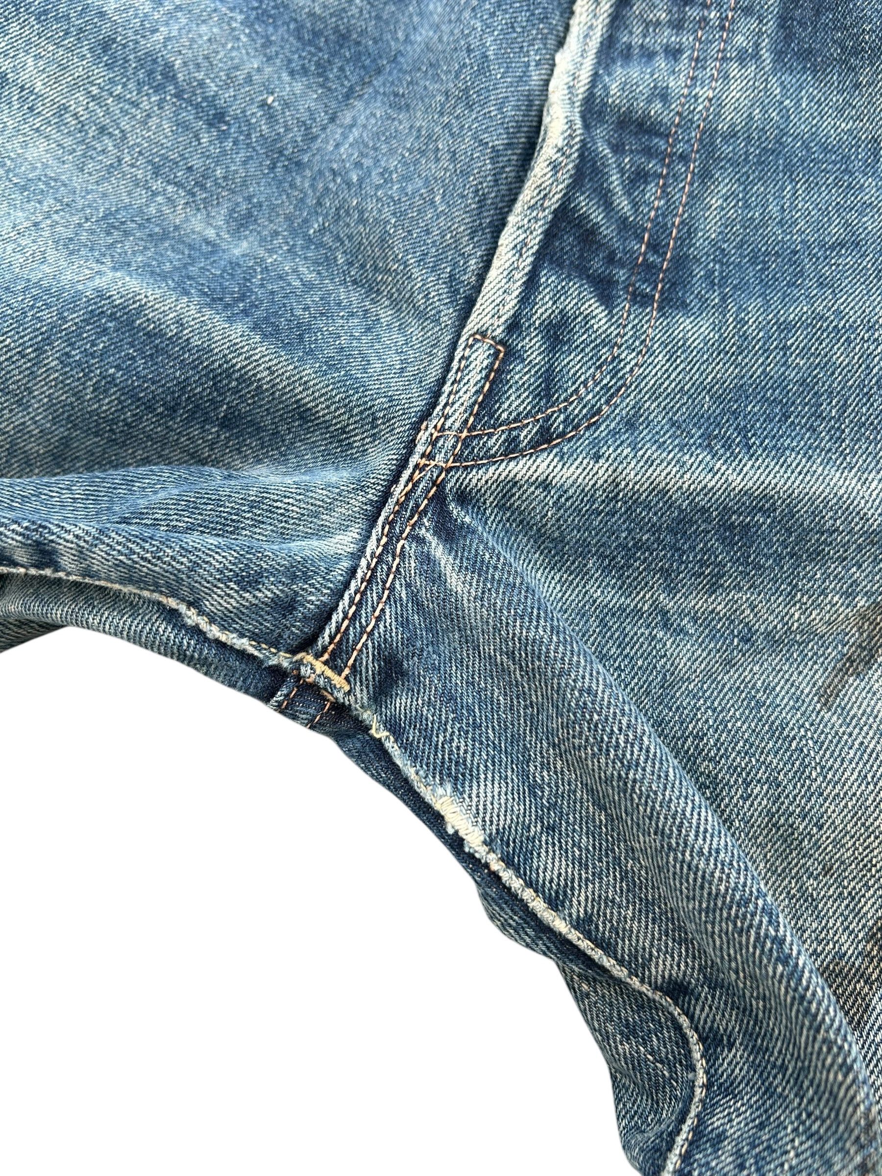 Kapital Vintage Levis Big E Selvedge Distressed Denim Jeans Size US 29 - 18 Thumbnail