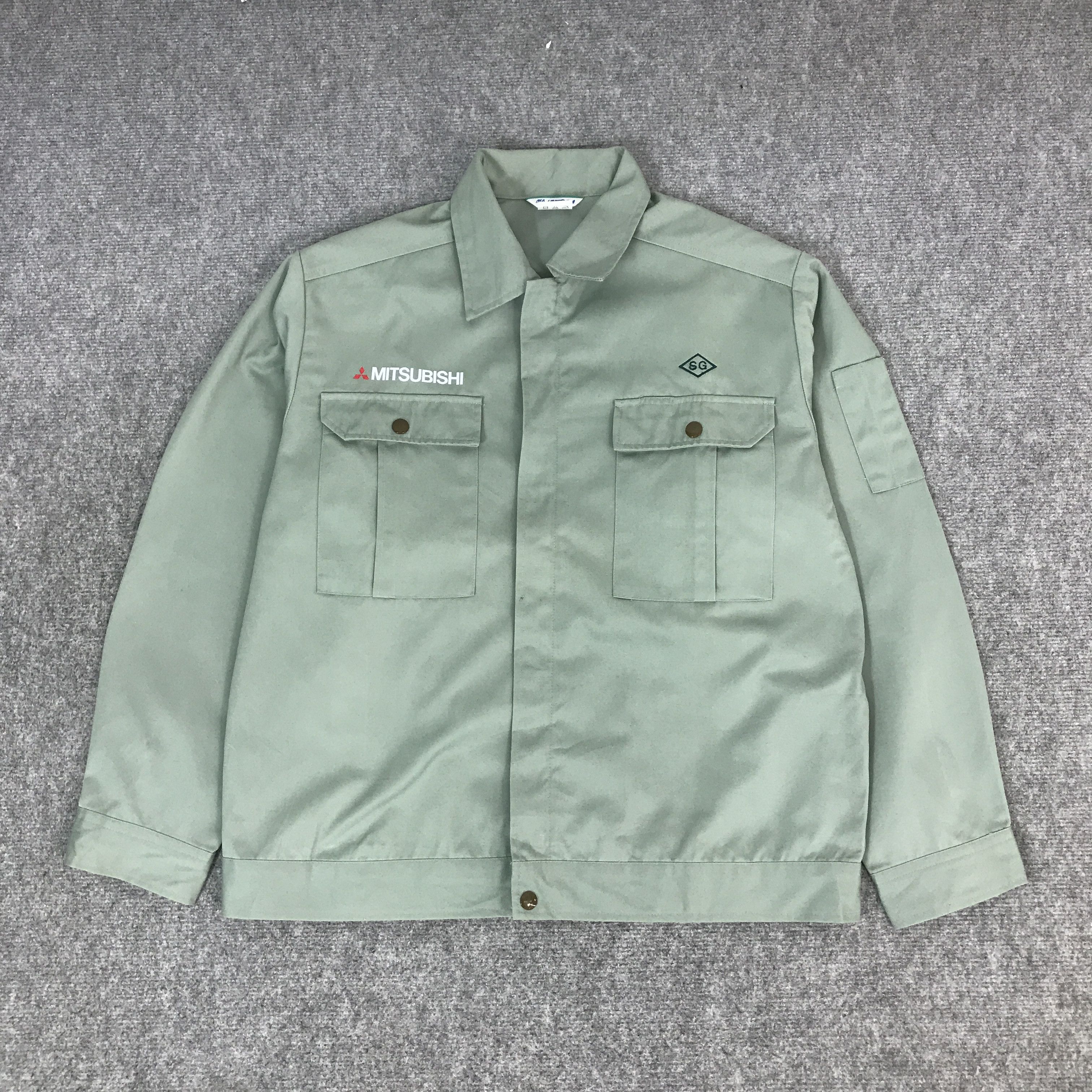 Japanese Brand MITSUBISHI RACING MOTORSPORT CUSTOM JACKET Size US L / EU 52-54 / 3 - 2 Thumbnail