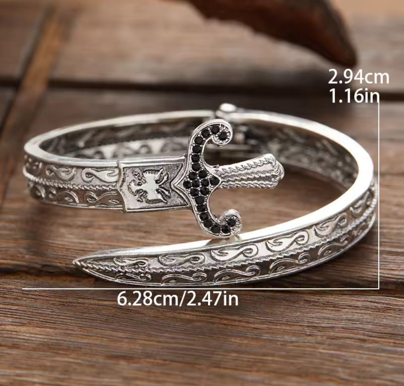 Jewelry Style Sword🗡️ Bracelet Size ONE SIZE - 5 Thumbnail