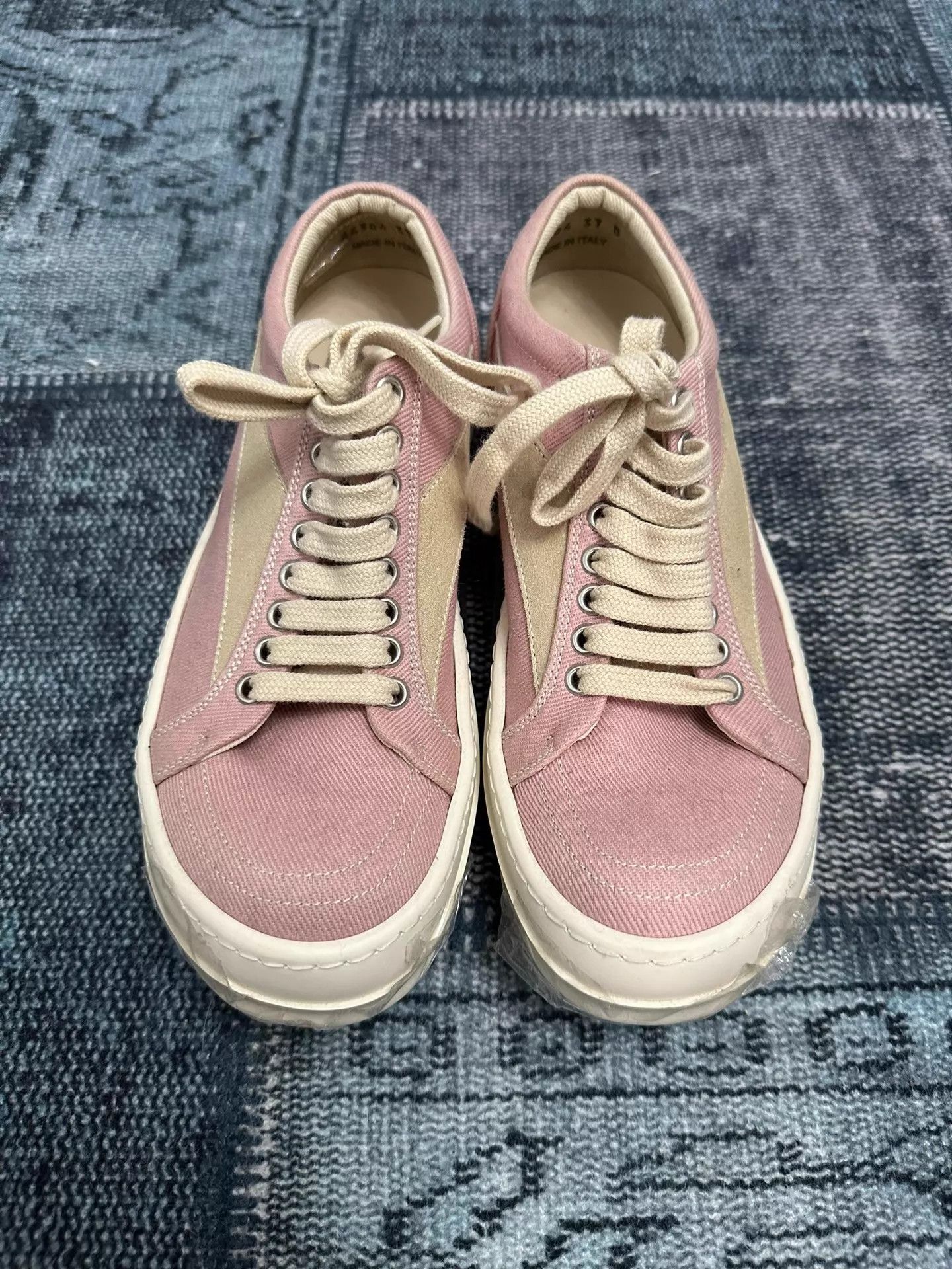 Rick Owens Rick Owens DRKSHDW pink 37 women's new shoes Size US 6.5 / IT 36.5 - 5 Thumbnail