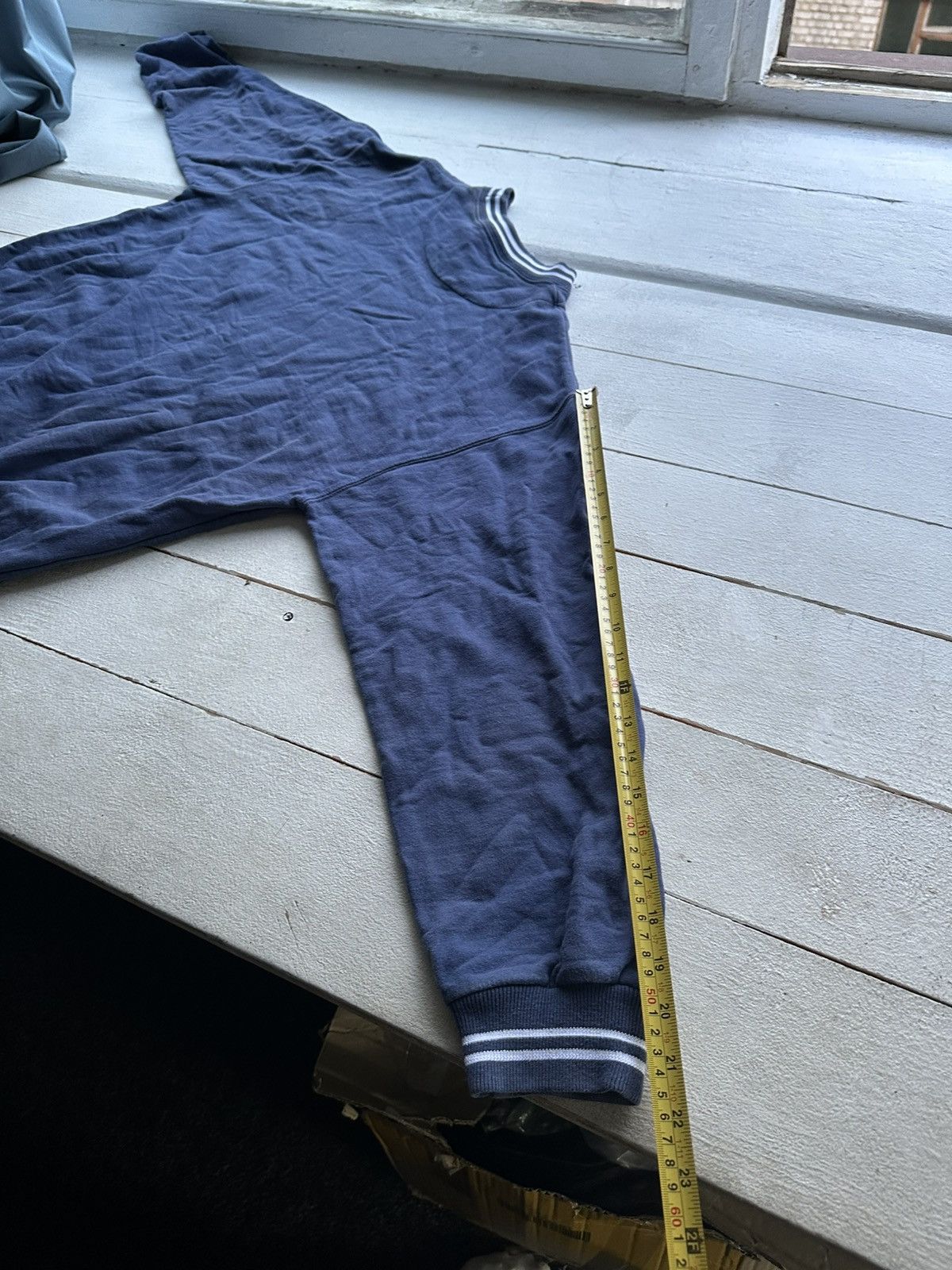 Vintage 🚨 BIG LOGO USA BLUE OVERSIZED VINTAGE SWEATSHIRT RARE Size US M / EU 48-50 / 2 - 12 Thumbnail