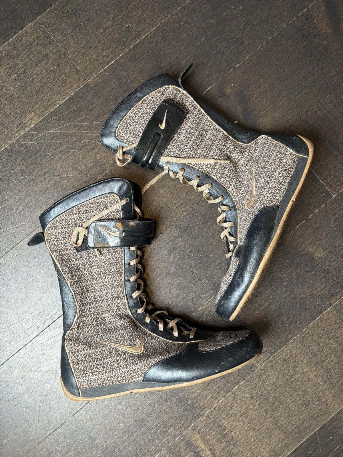 Nike Vintage Nike Hypnotize Leather Boxing Boots Size US 8.5 / IT 38.5 - 1 Thumbnail