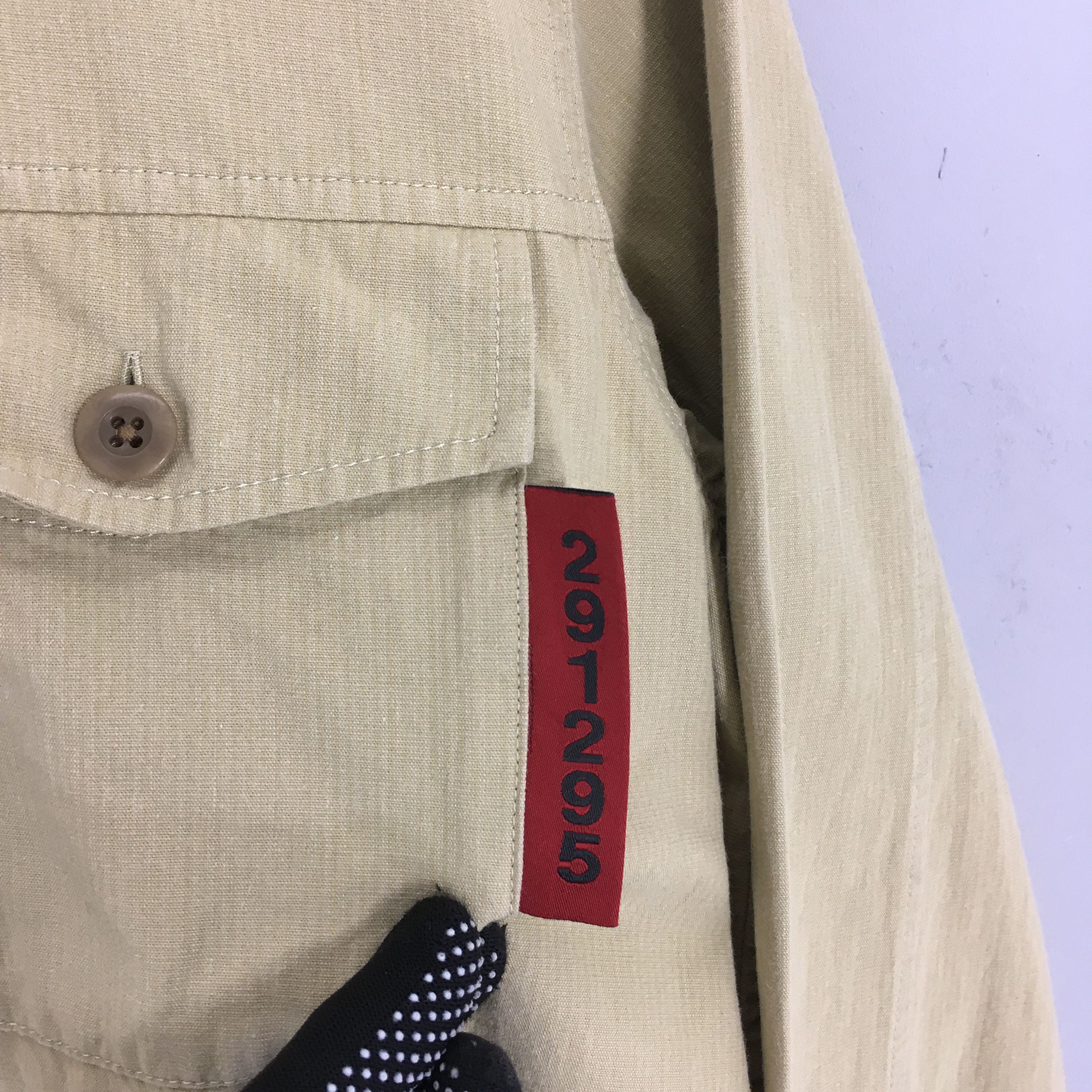 Flannel × Japanese Brand Vintage 291295 Homme Japanese Work Flannel Shirt Medium Size US M / EU 48-50 / 2 - 5 Thumbnail