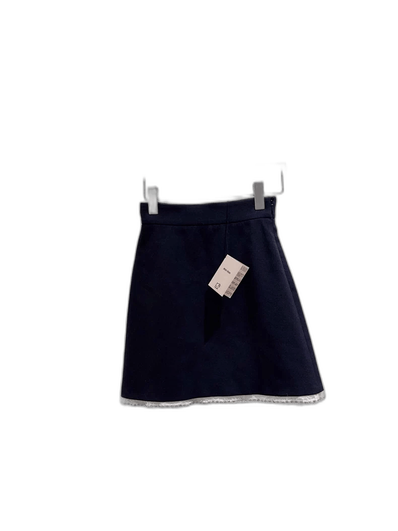 MIU MIU Lace Skirt Miu Miu lace detail midi skirt