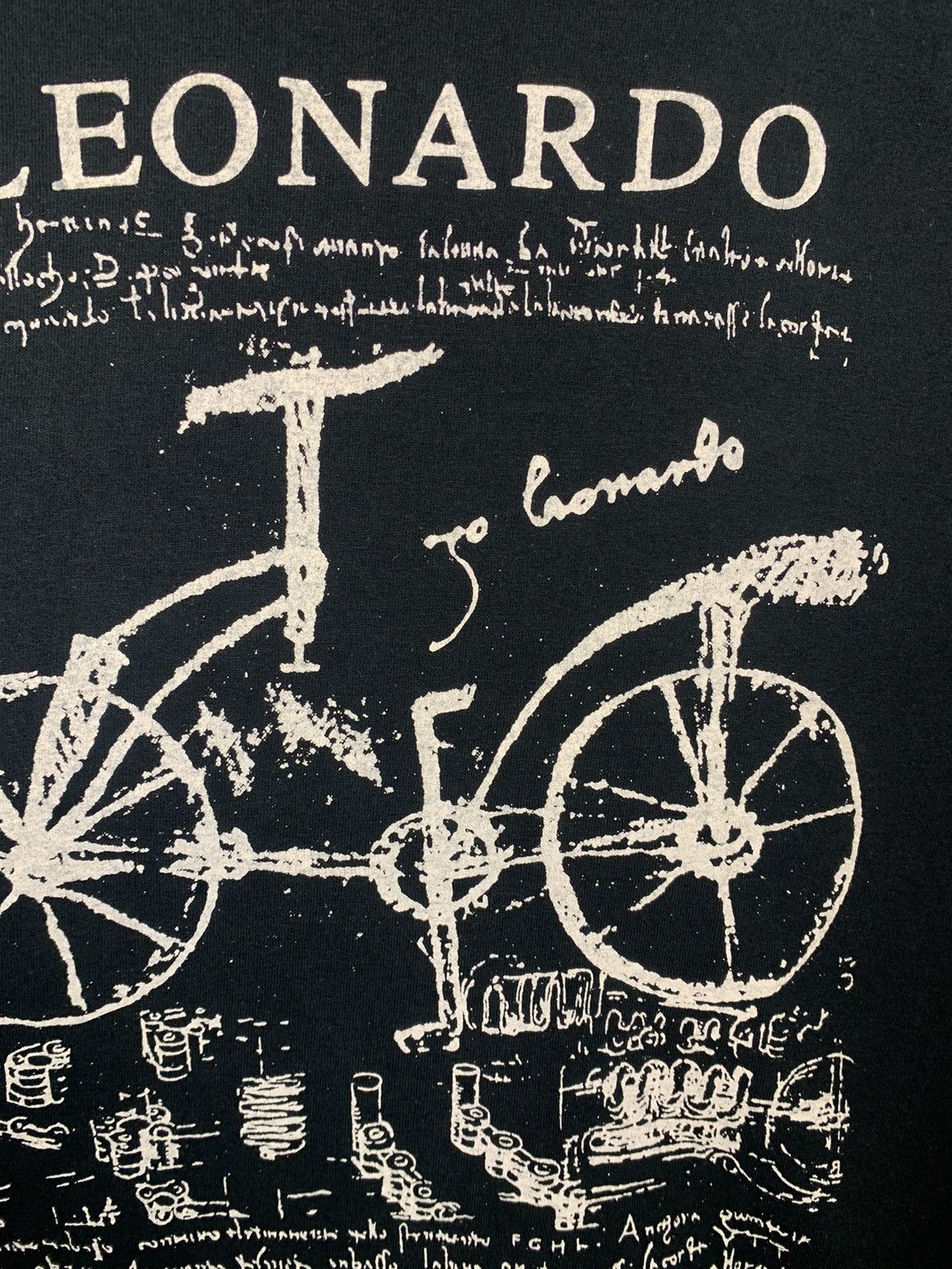 Vintage Vintage Leonardo da Vinci Art T-shirt Size US XL / EU 56 / 4 - 9 Thumbnail