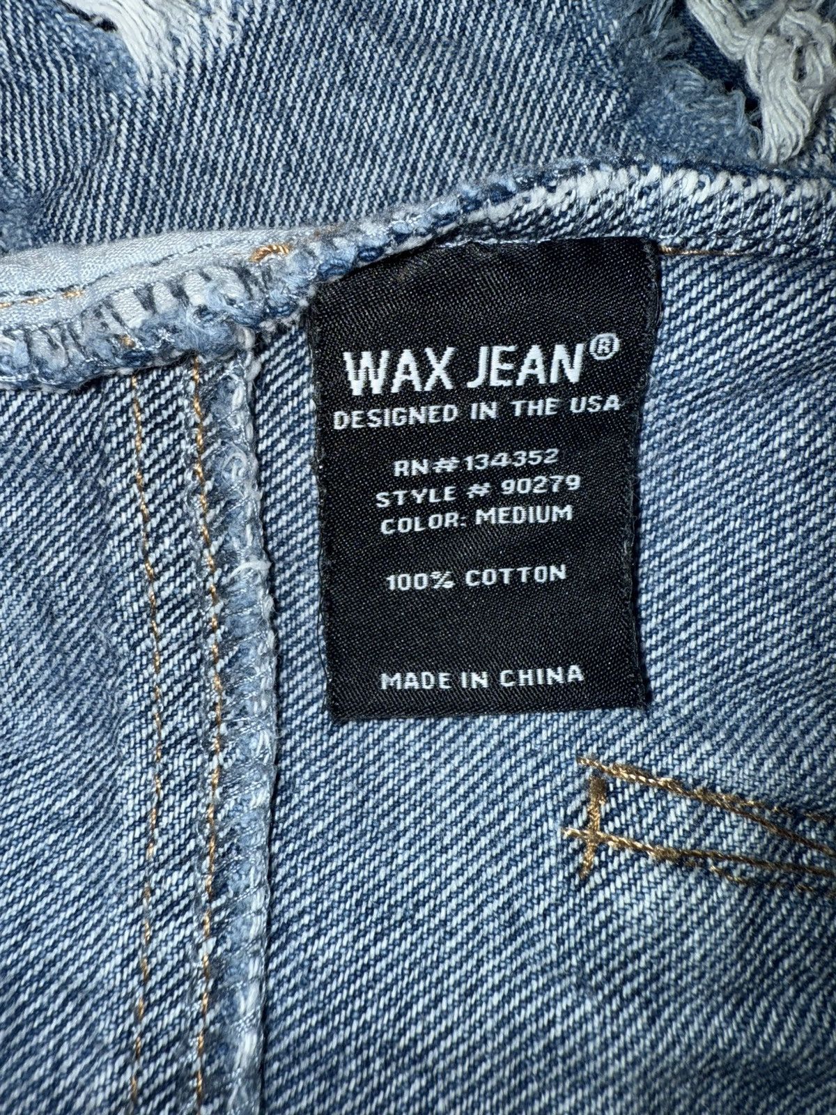 Other Wax Jean Collection Super Distressed High Rise Style Size M Size 30" / US 8 / IT 44 - 12 Thumbnail